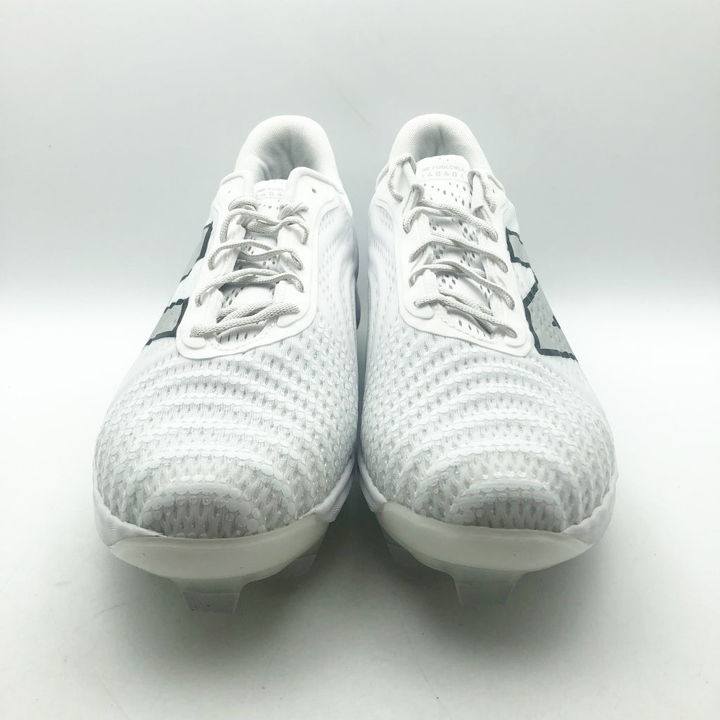 New Balance Mens FuelCell 4040v7 Cleats Size 14 White Black Molded Baseball NWOB