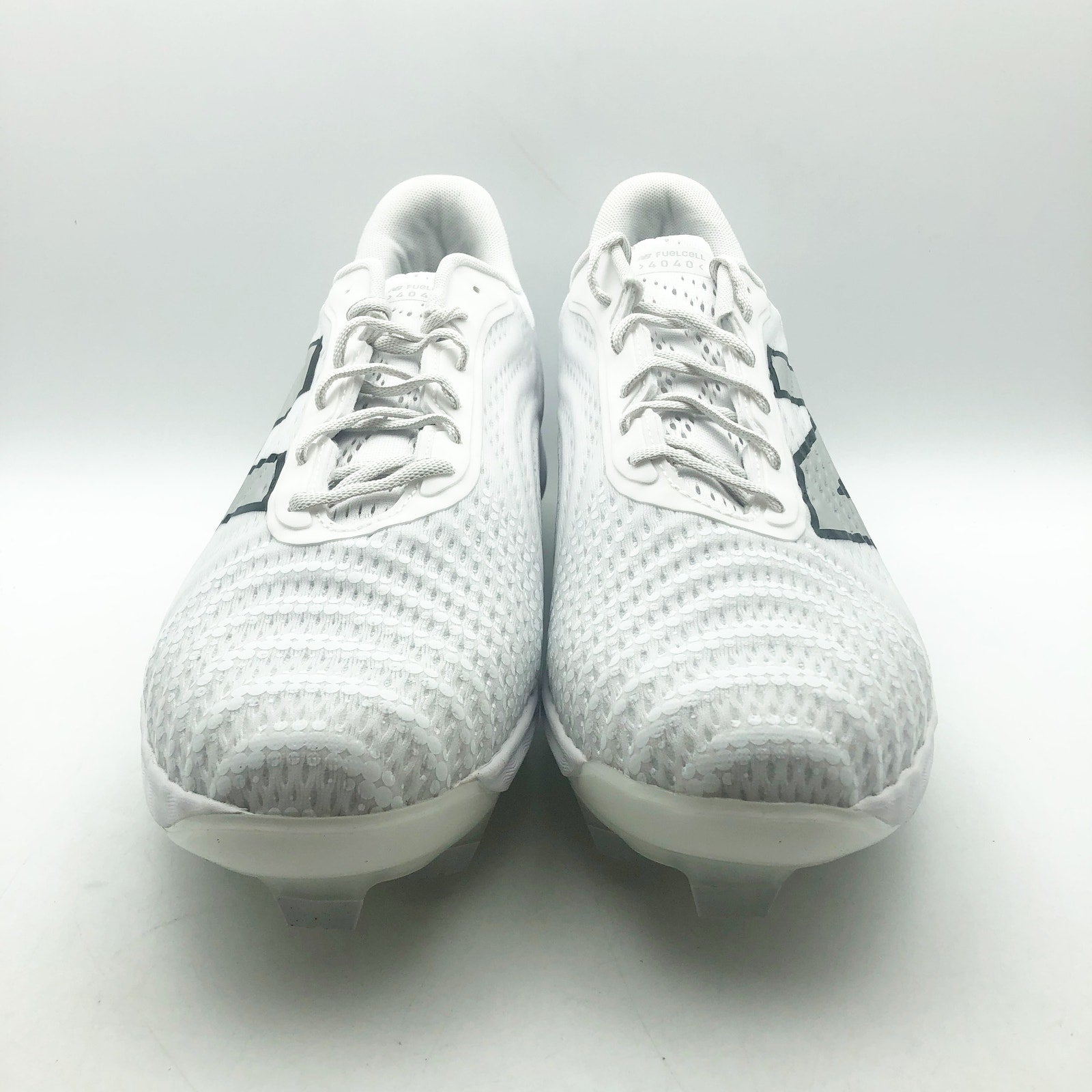 New Balance Mens FuelCell 4040v7 Cleats Size 14 White Black Molded Baseball NWOB