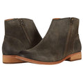 Kork-Ease Womens Riley Ankle Boots Size 7.5 Grey Taupe Leather Booties NIB