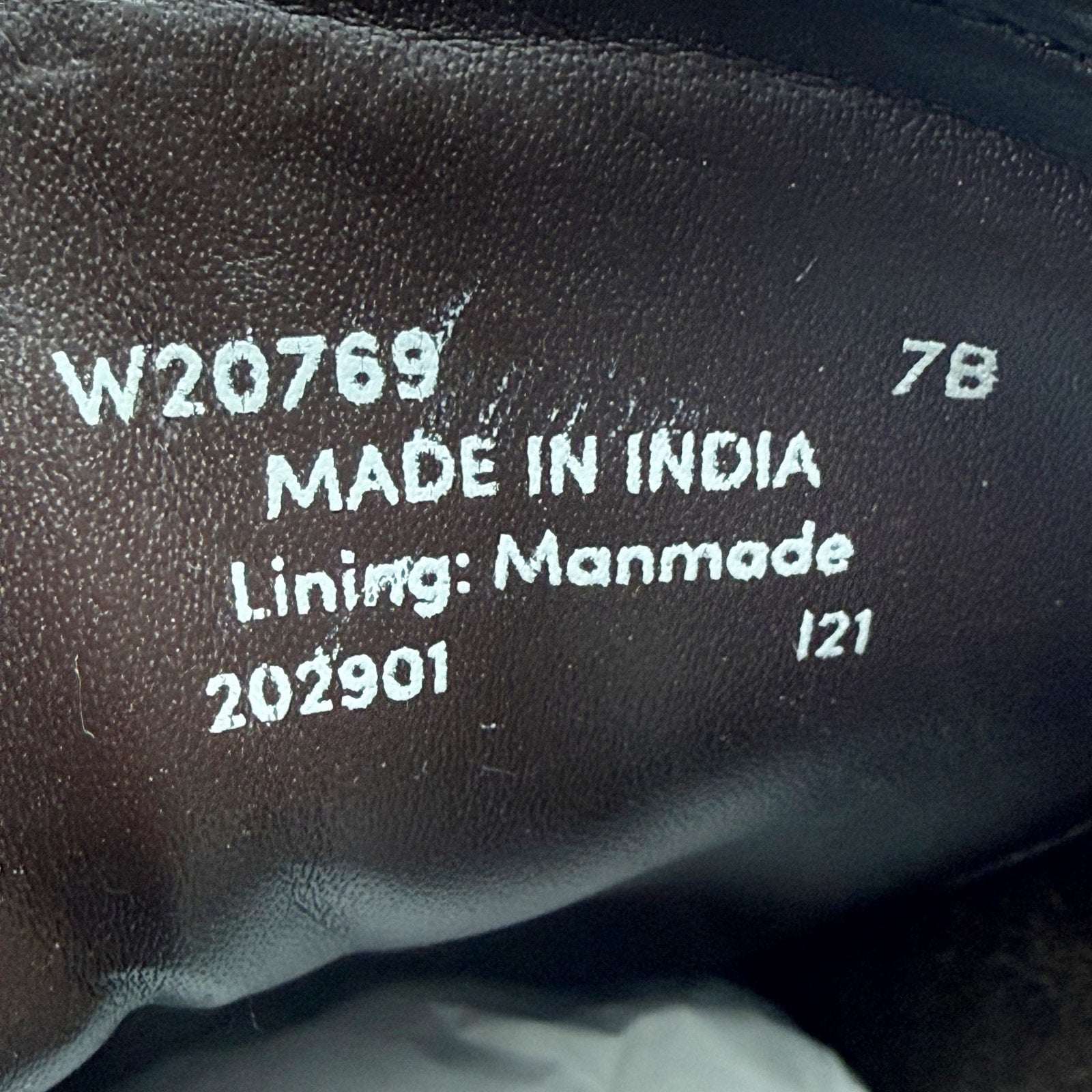Cole Haan Womens Camea Combat Boots US 7 Brown Leather Zip Side Waterproof NWOB