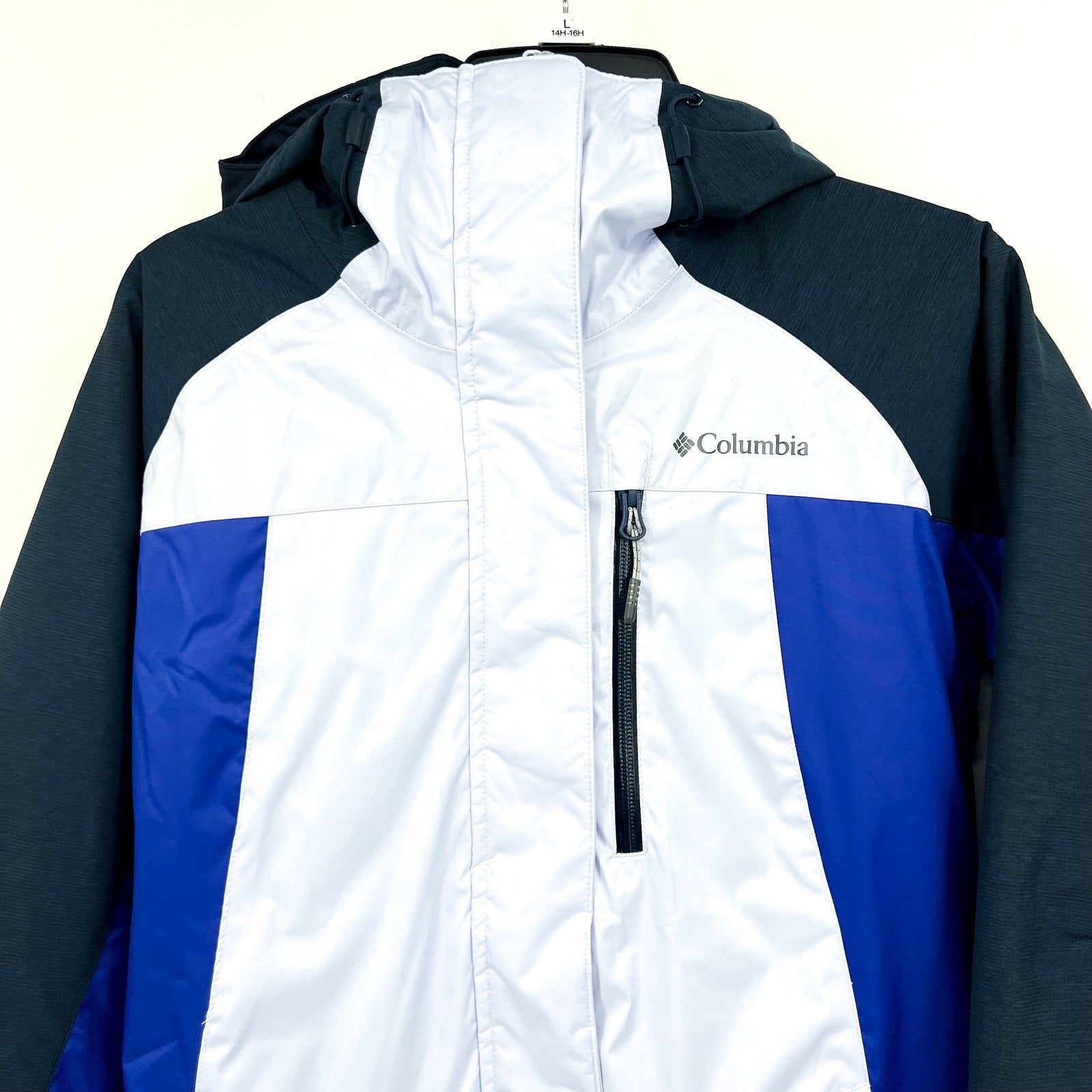 Columbia Womens Snowy Summit Insulated Jacket Small Purple Black Waterproof NWT