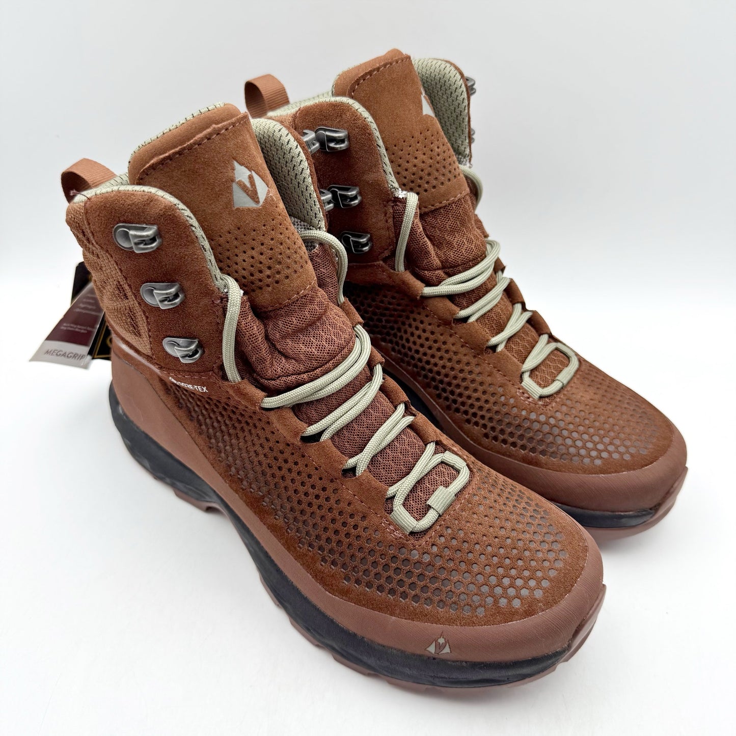 Vasque Womens Torre AT GTX Boots US 8.5 M EU 39 Brown Leather Waterproof NIB