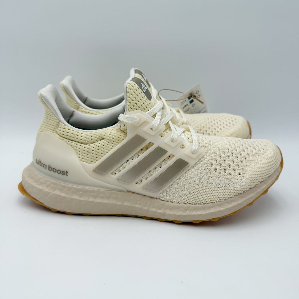 Adidas Womens Ultraboost 1.0 Running Shoes Size 8 Off White Athletic NWT
