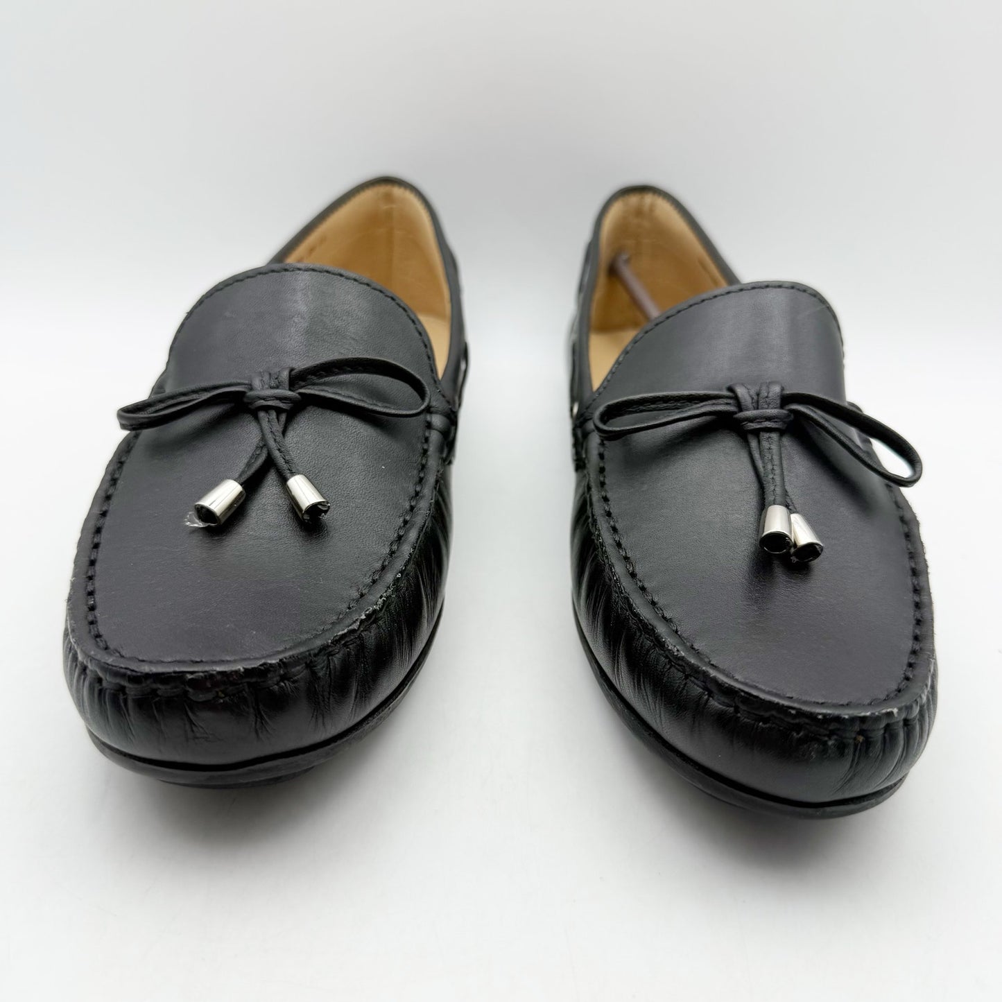 Marc Joseph New York Womens Riverview Loafers US 9.5 M Black Leather NIB