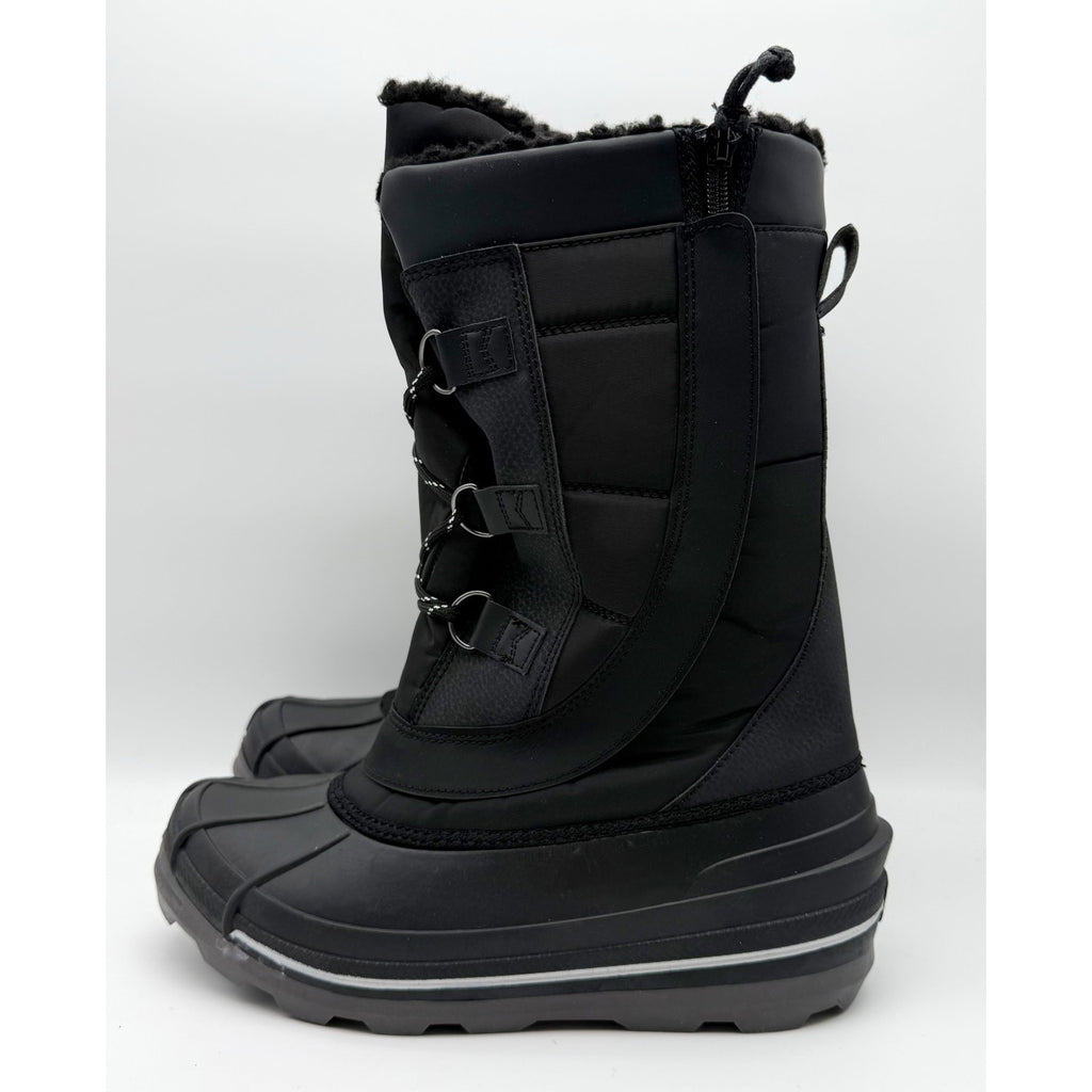 BILLY Footwear Kids Ice II Snow Boots US 7 M EU 39 Black Water Resistant NIB