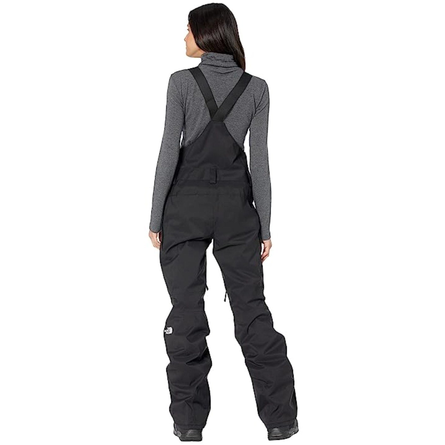 THE NORTH FACE Womens Freedom Insulated Bib 3XL SHORT Black Waterproof NWT