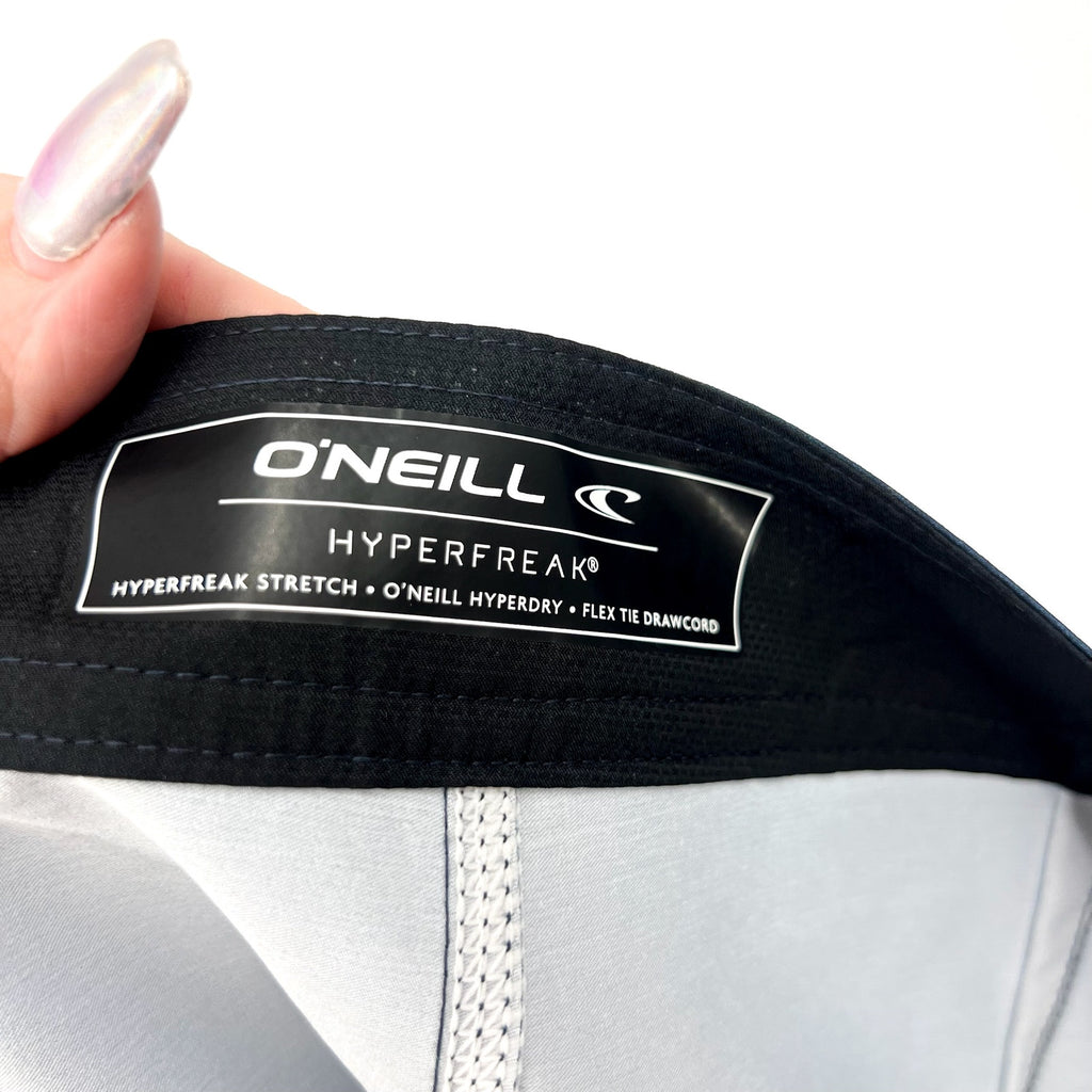 O'NEILL Men's Hyperfreak Heat Block 19" Boardshorts Size 31 Medium Navy Blue NWT