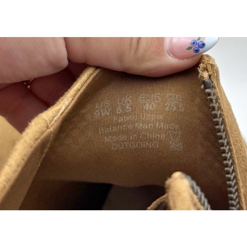 BZEES Womens Outgoing Ankle Booties Size 9 WIDE EU 40 Tan Boots NIB