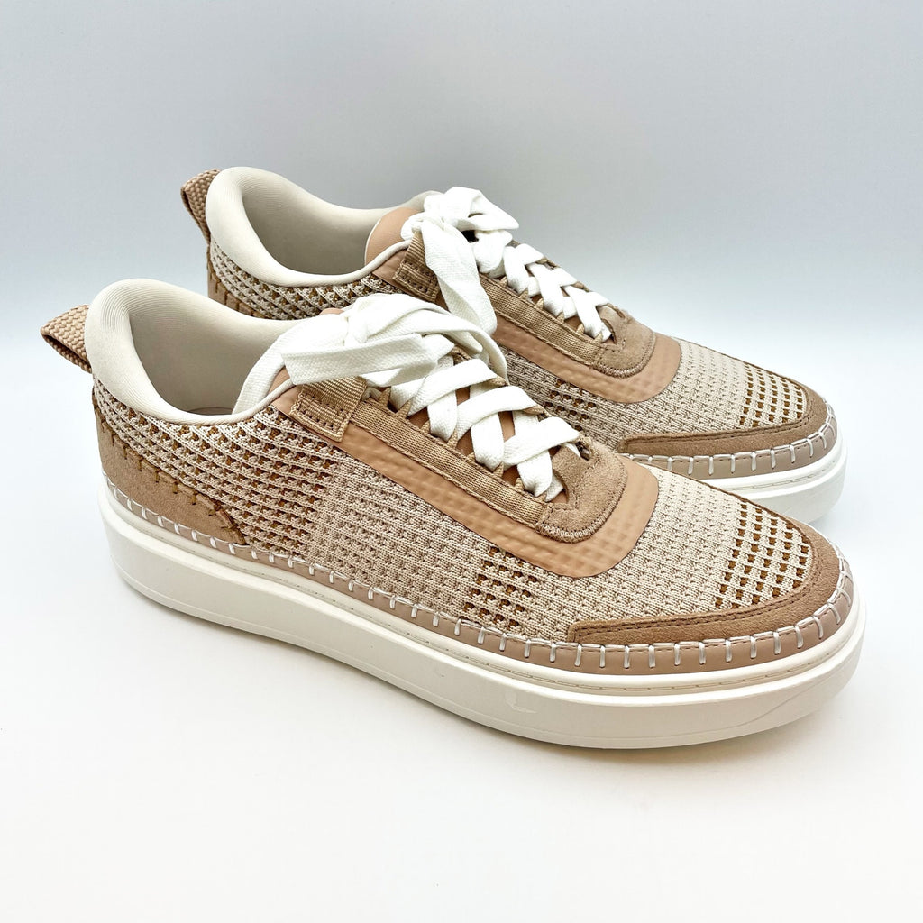 Steve Madden Womens Charlie Casual Sneakers Size 10 M Tan Light Brown NIB