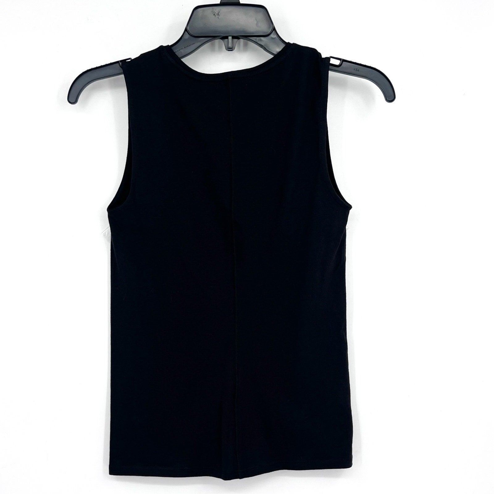 EVERLANE Women's The Supima Form Tank Top XS Black Sleeveless Crewneck NWT