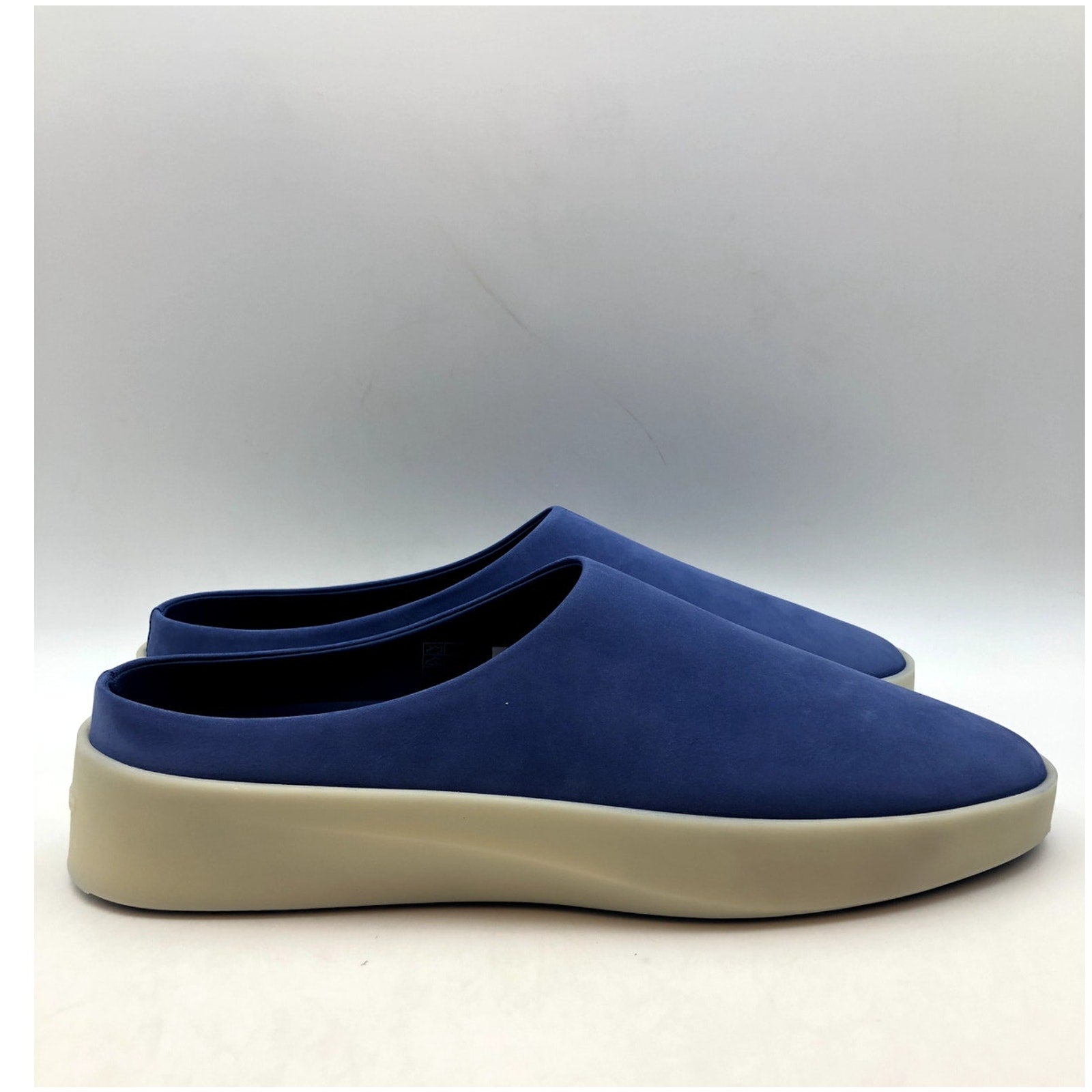 Wolf & Shepherd Cruise Mule Slip On Shoes Womens 7.5 Mens 9 Blue White NIB