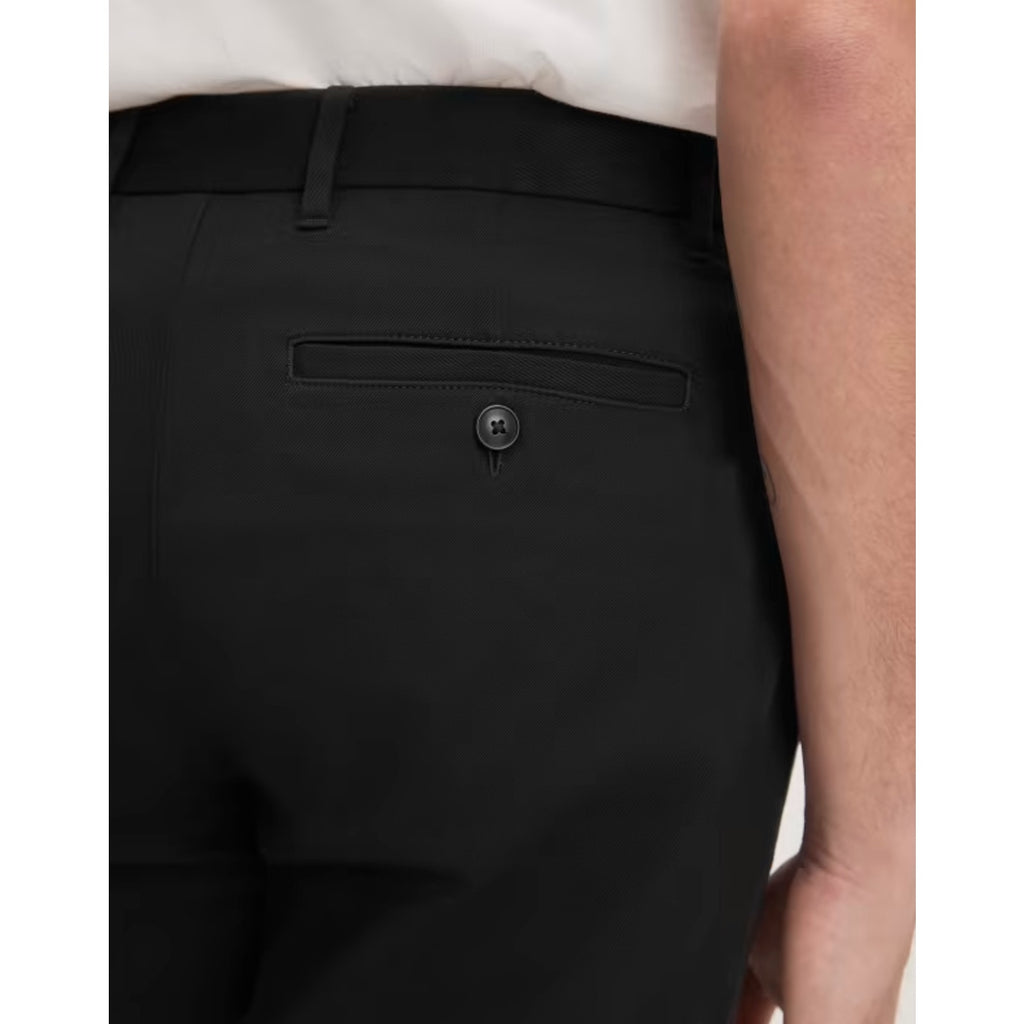 EVERLANE Uniform Mens Performance Chino Pants 36x30 Black Athletic Fit NWT