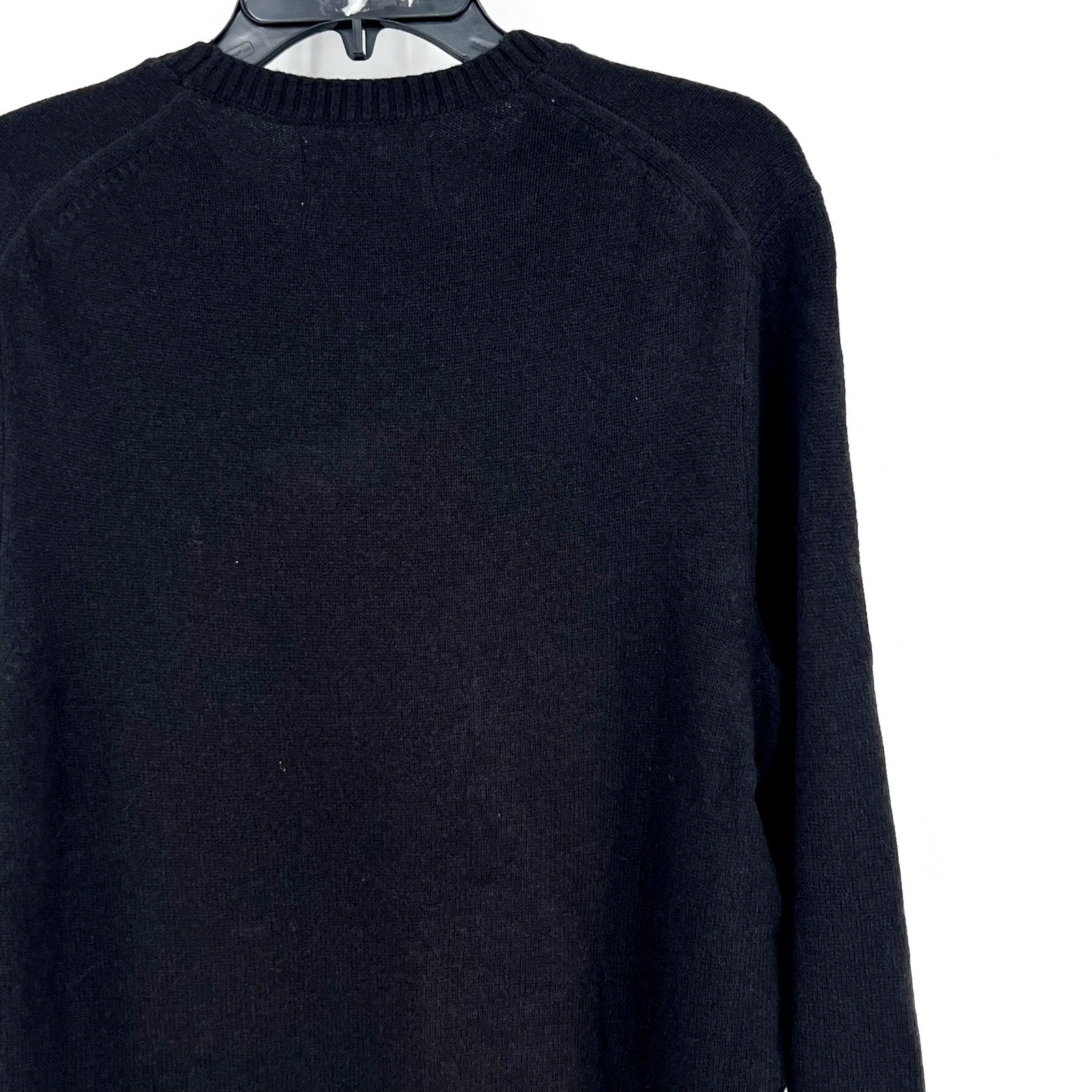 EVERLANE Men's Premium Merino Wool Sweater Small Black Crew Neck NWT