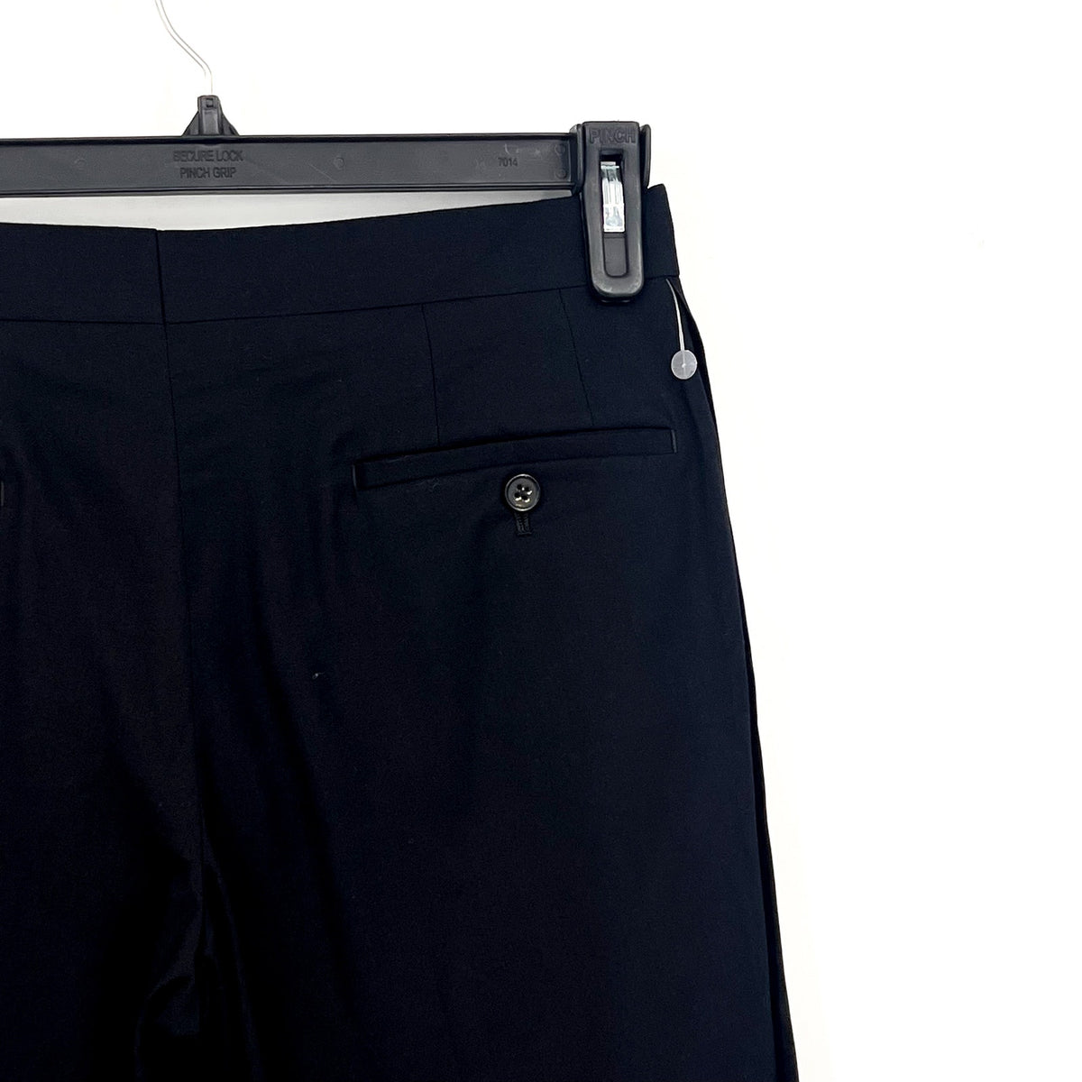 THE SAVILE ROW Mens Berwick Slim Straight Dress Pants 30X30 Black NWOT