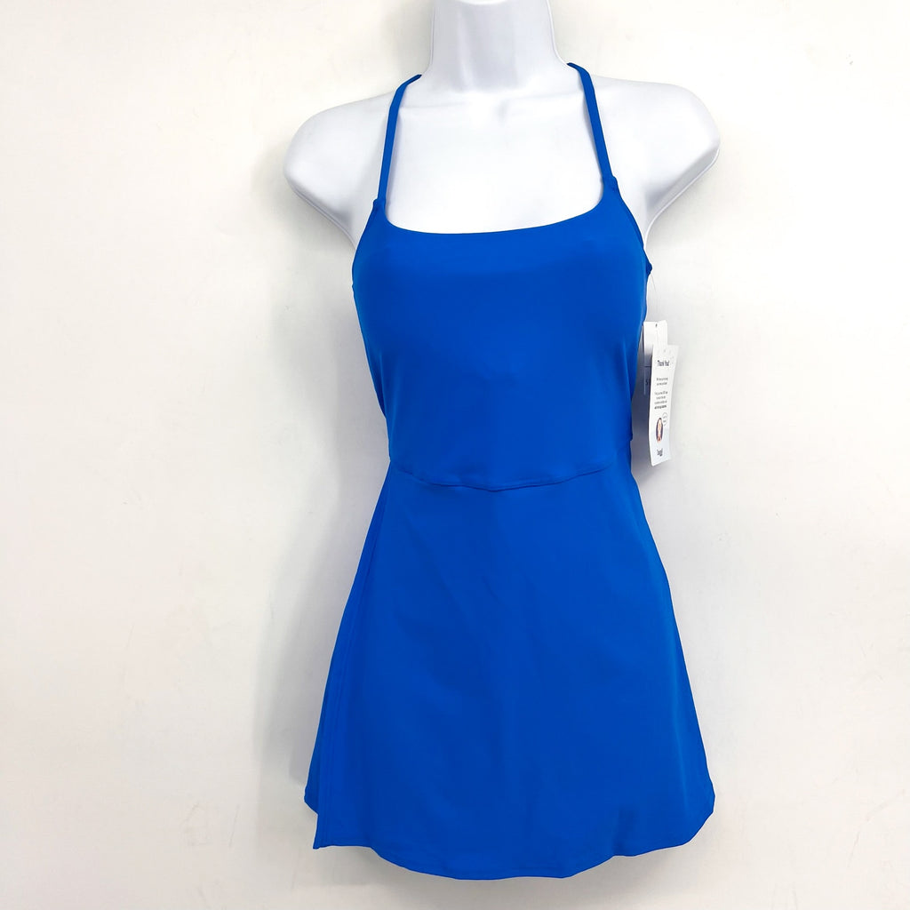SUNSETS Women's Naomi Swim Dress One Piece Medium Electric Blue NWT