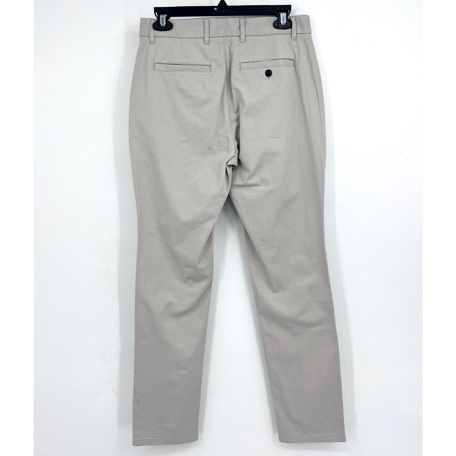 EVERLANE Men's Uniform Performance Chinos 29x30 Stone Gray Slim Fit Pants NWT