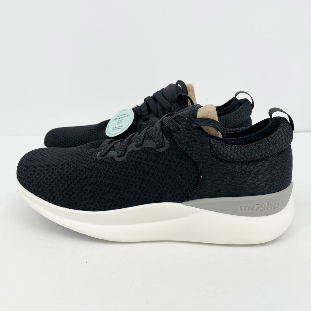 Moshn Womens Rhythm Sneakers US 10 Wide EU 40-41 Black White Athletic Shoes NIB