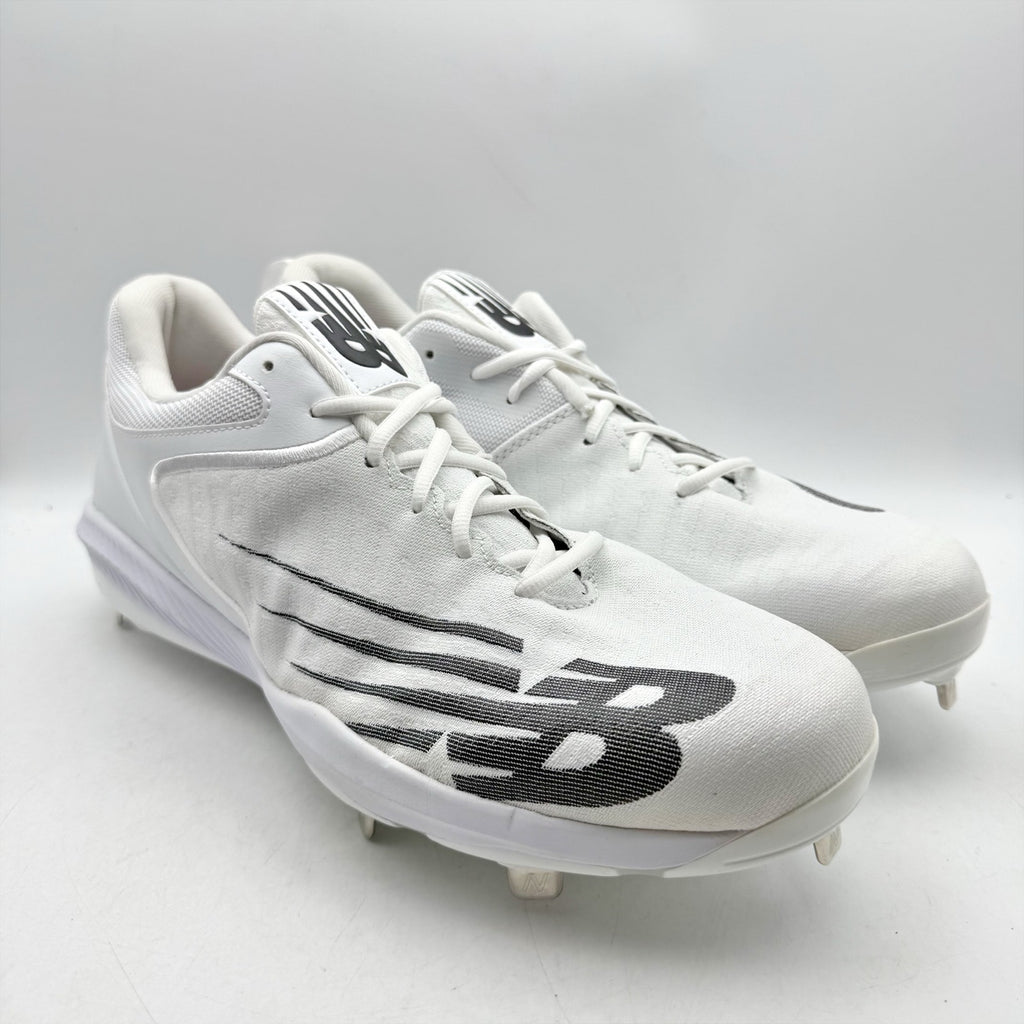 New Balance Mens Fuel Cell L4040v6 Low Metal Baseball Cleats US 13 D White NWOB