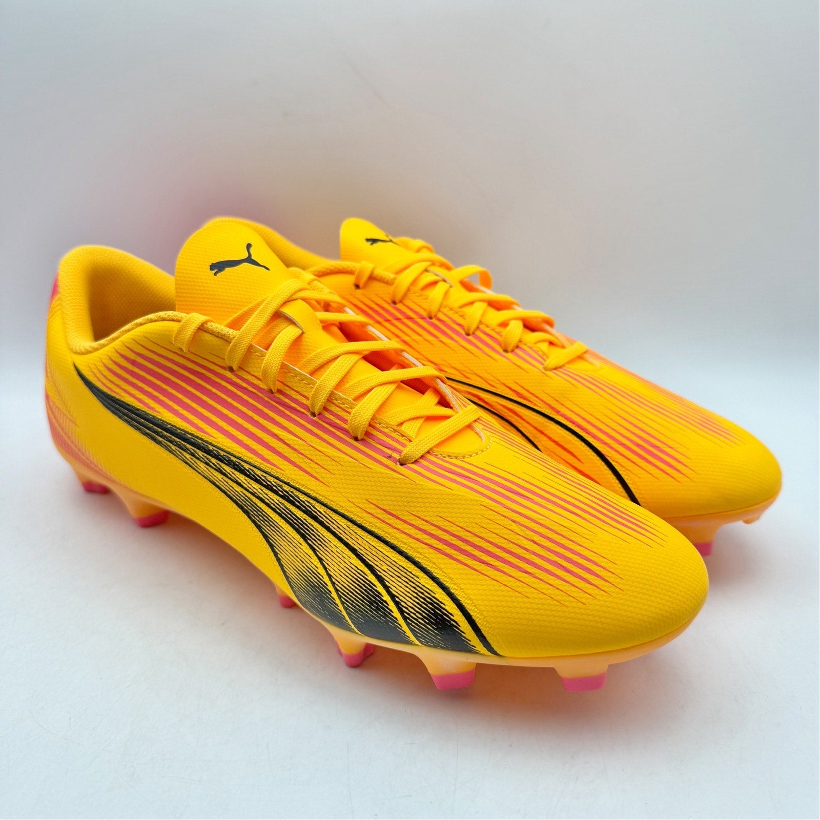 Puma Mens Ultra Play Firm/Artificial Ground Soccer Cleats US 9.5 Orange NWOB