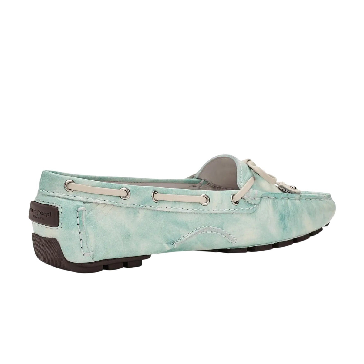 Marc Joseph NY Womens Cypress Hill Loafers Size 8.5 Green Mint Leather NWOB