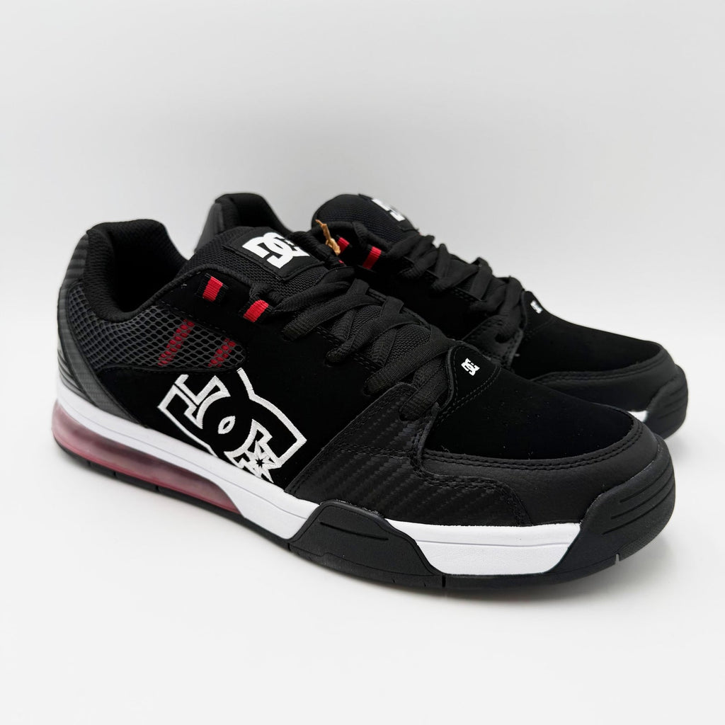 DC Mens Versatile Skate Casual Sneakers Size 11 EU 44.5 Black White Red NIB