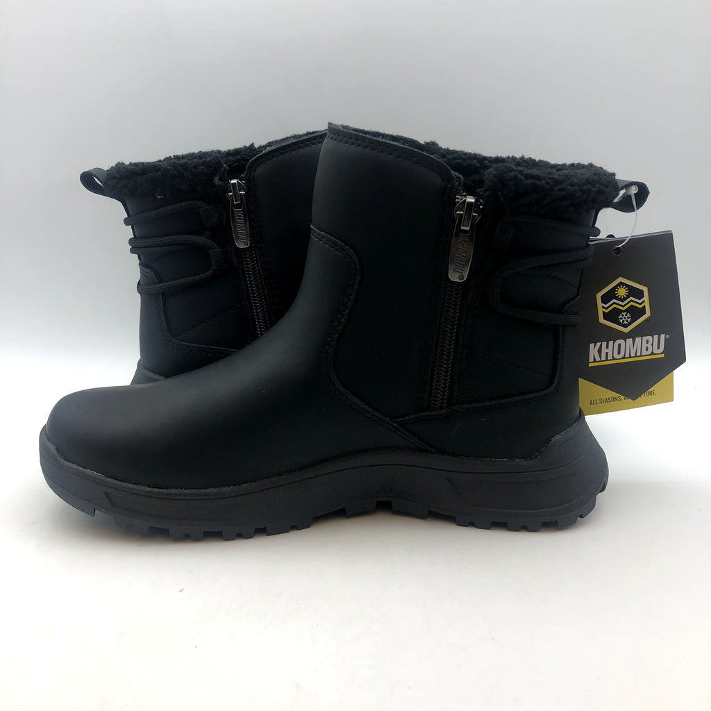 Khombu Womens Sarah Snow Boots Size US 6 Black Waterproof NIB