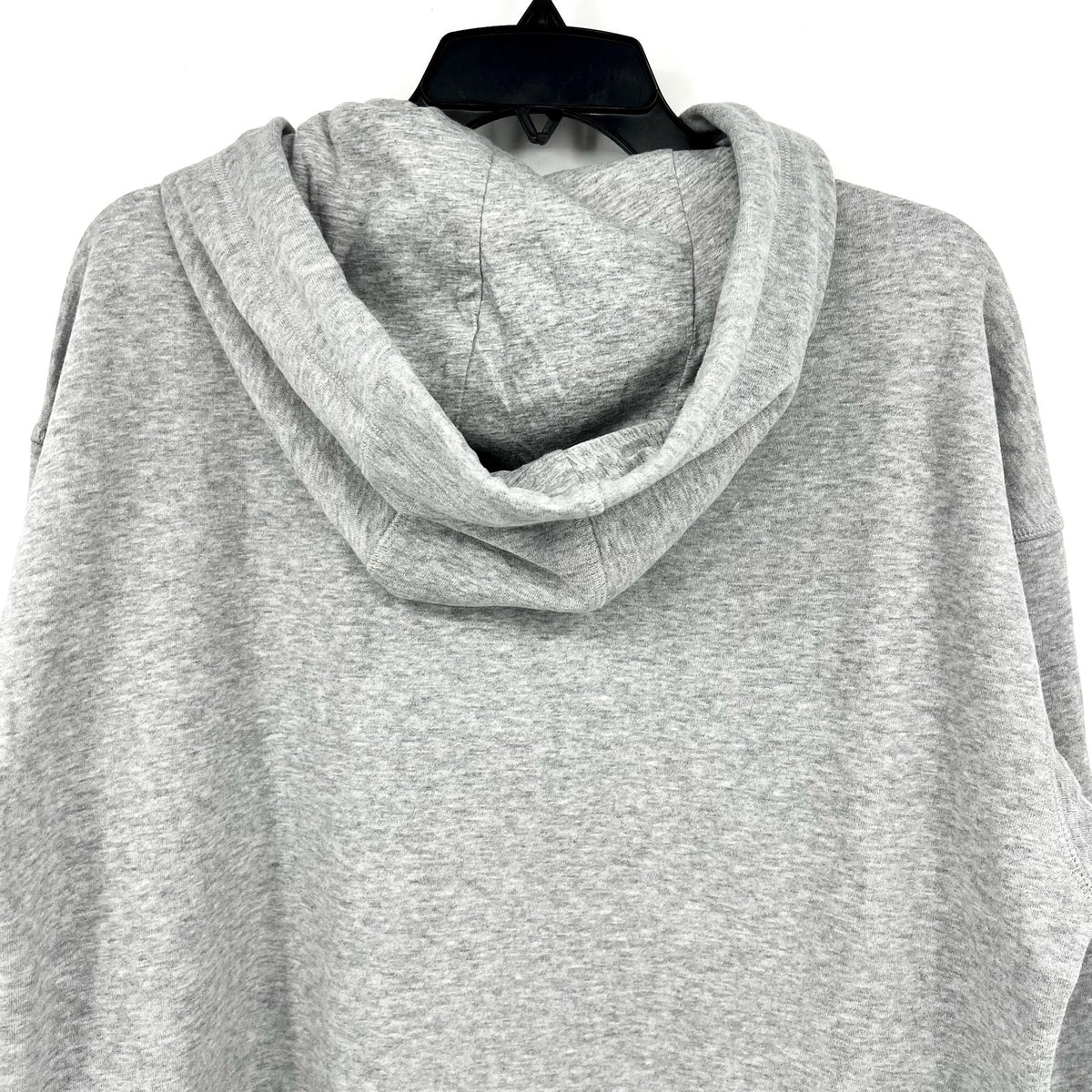 CALVIN KLEIN Women's Logo Hoodie Medium Pearl Grey Pullover Sweatshirt NWT