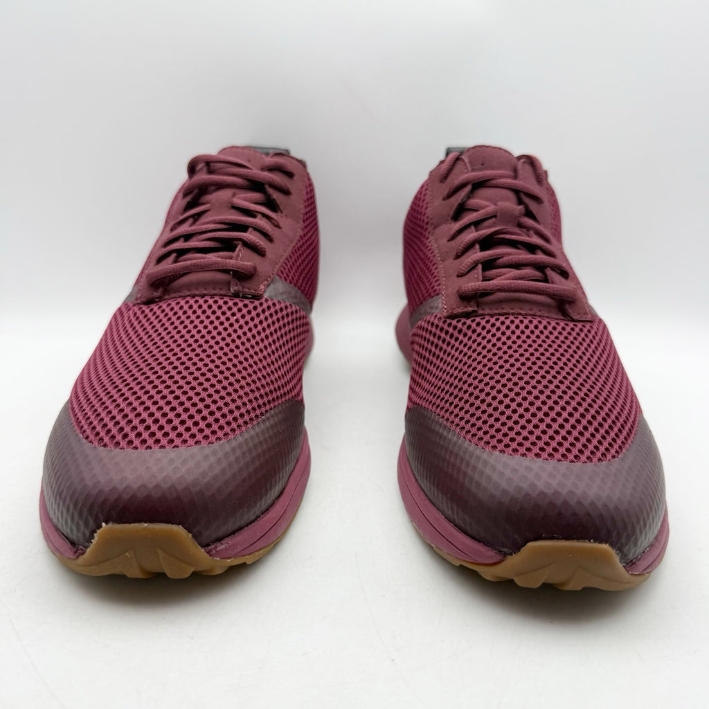 YORK Athletics Mens The Henry Mid Trainer Sneakers US 12 Red Black NIB