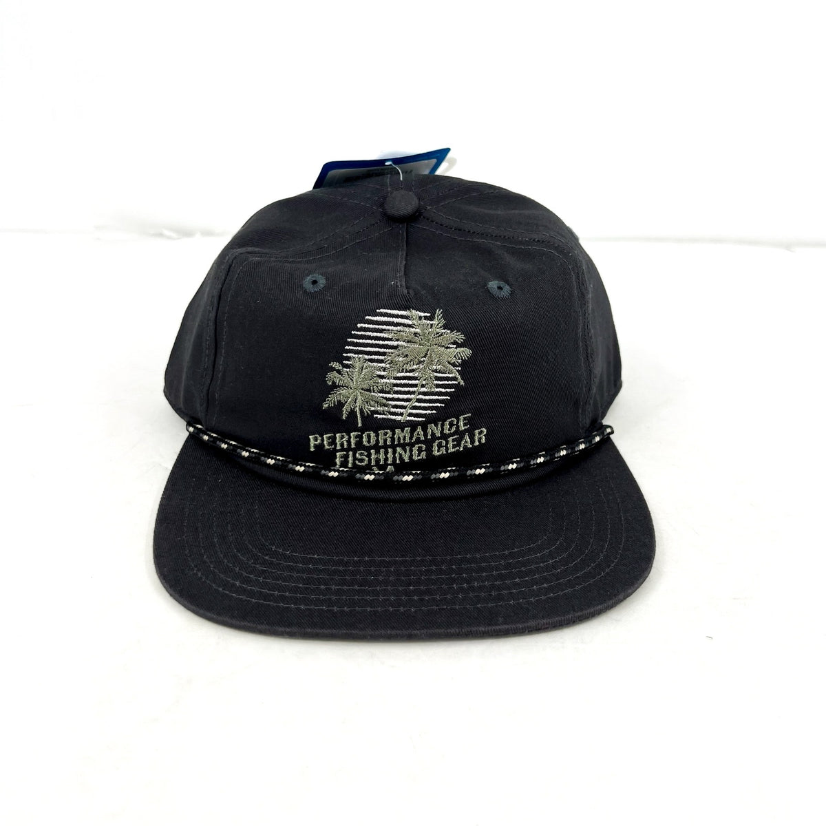 COLUMBIA Unisex Adult PFG Back Tack Snap Back Hat One Size Grey PG Palm NWT