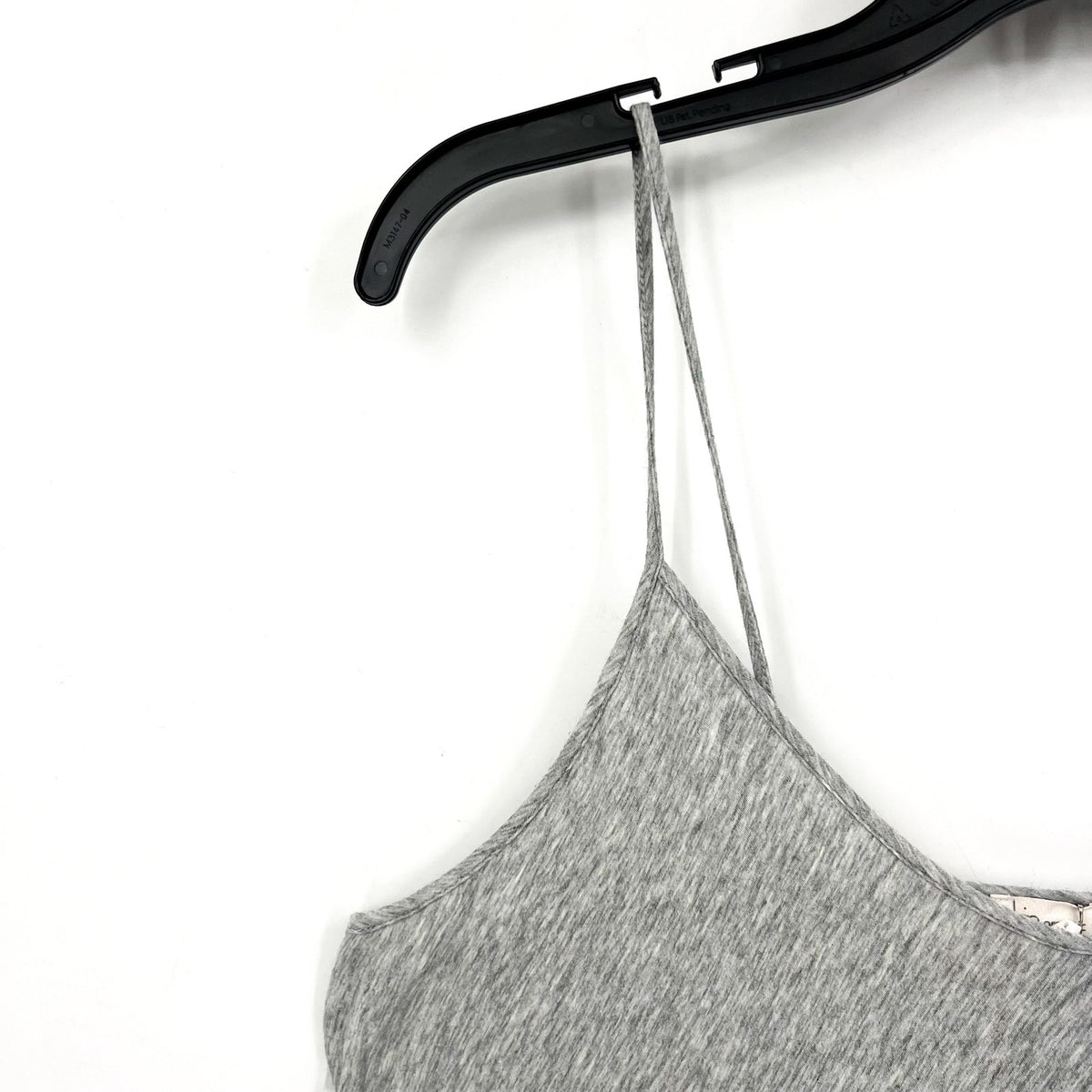 SKIN ORGANIC Womens Essential Camisole Tank Small Medium Heather Grey V Neck NWT