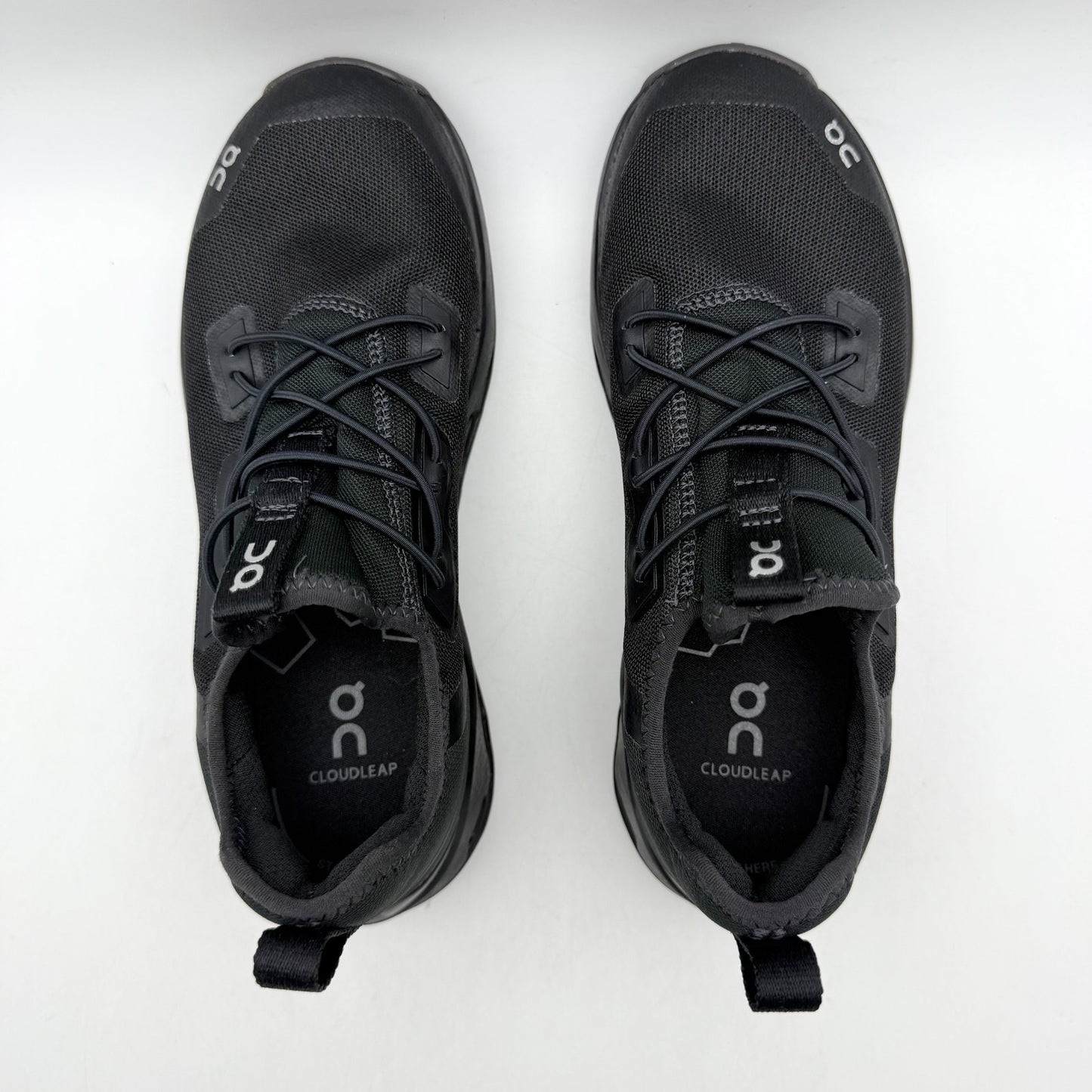 On Kids Cloudleap Running Sneakers US 1.5 EU 33 Black Athletic NIB