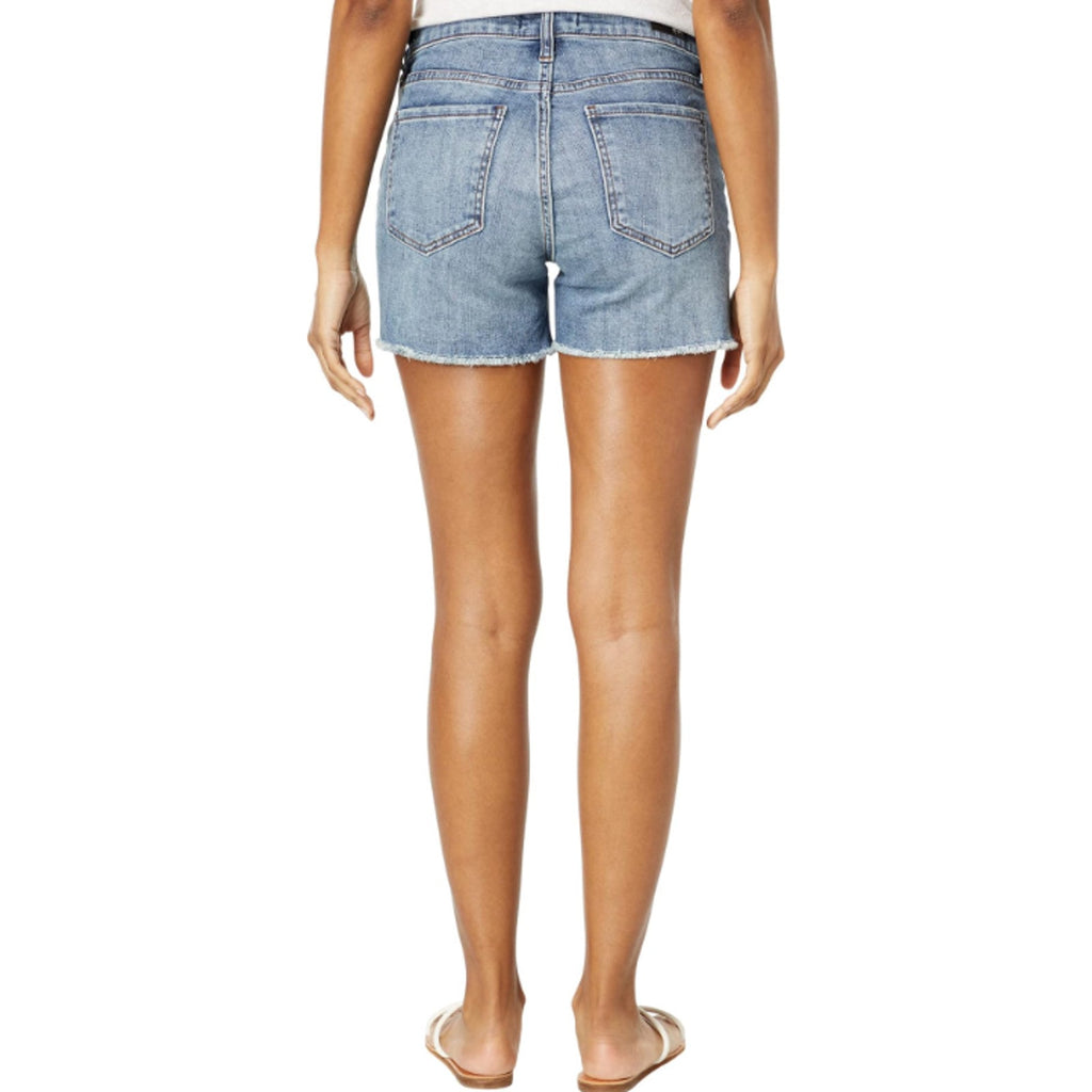 KUT FROM THE KLOTH Women's Gidget Fray Denim Shorts Size 4 Consolidated Blue NWT