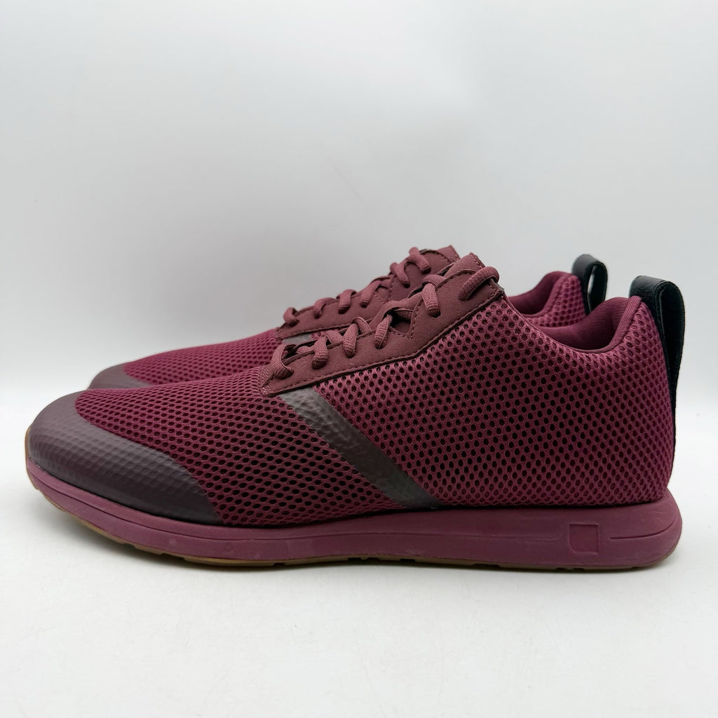 YORK Athletics Mens The Henry Mid Trainer Sneakers US 10.5 Red Black NIB