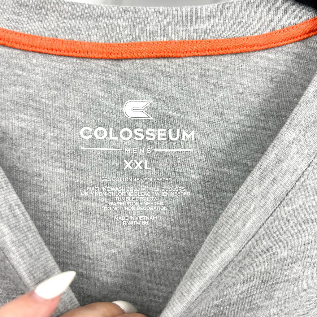 COLOSSEUM Mens Sam Houston State Bearkats T-Shirt XXL Grey Long Sleeve NWT