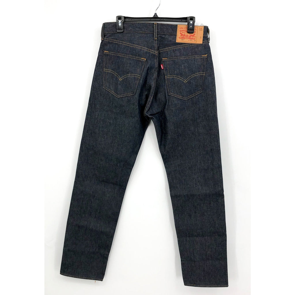 LEVI'S Men's 501 Original Shrink-to-fit Jeans 32x34 Dark Wash No Stretch NWT