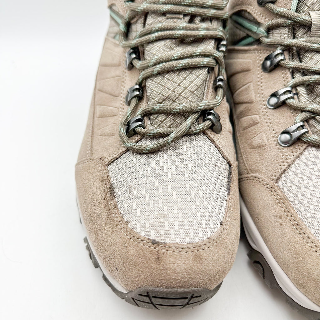 MAGELLAN OUTDOOR Womens Pro Explore Mid Trek Hiker Boots US 11 Beige WP NWOB