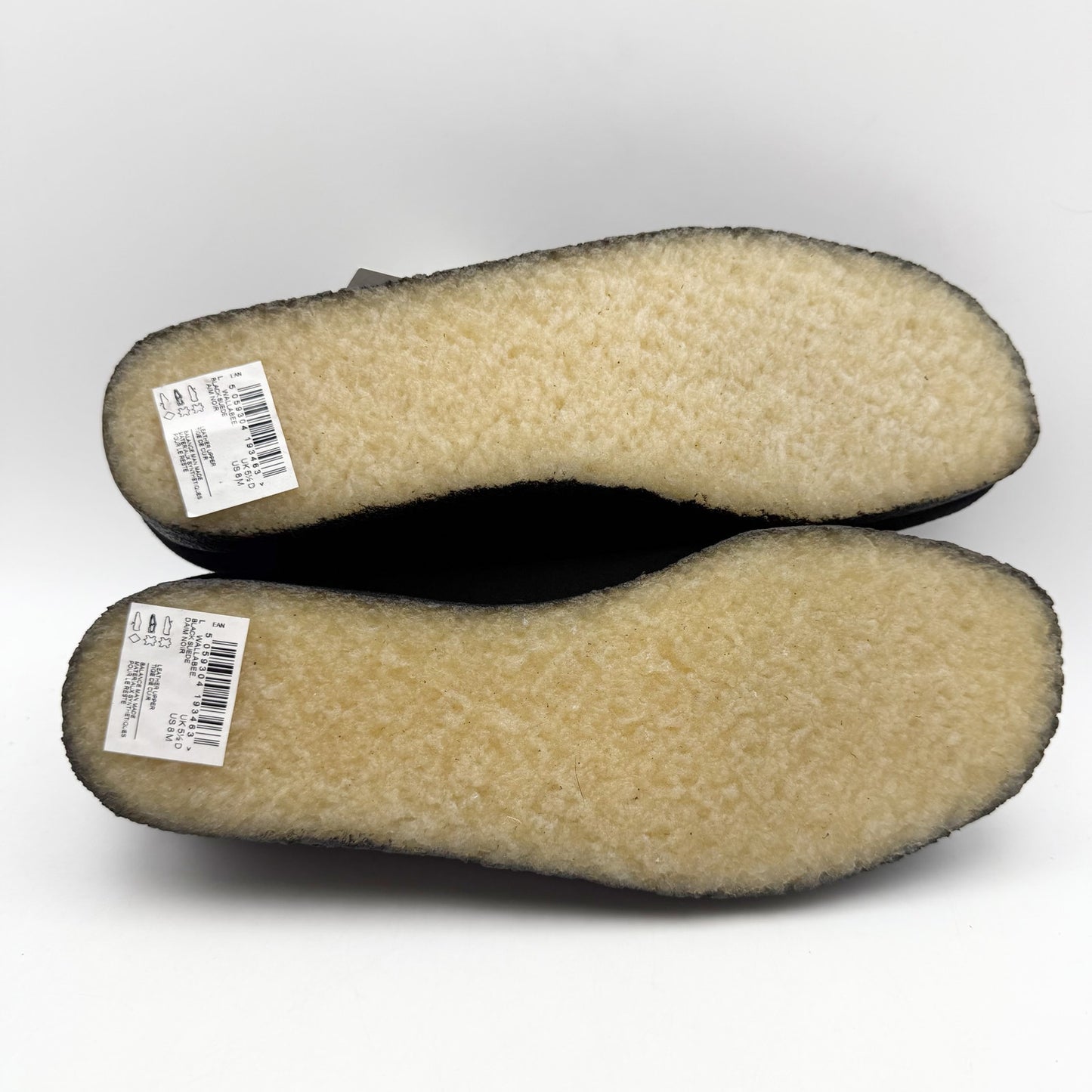 CLARKS Mens Wallabee Boot US 13 M EU 47 Brown Suede Leather NIB