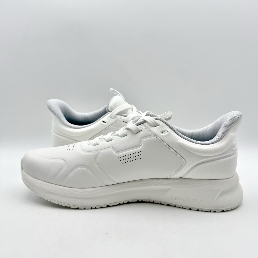 KURU Womens Shift Sneakers Size 7.5 EU 38 Bright White Anti Slip Athletic NIB