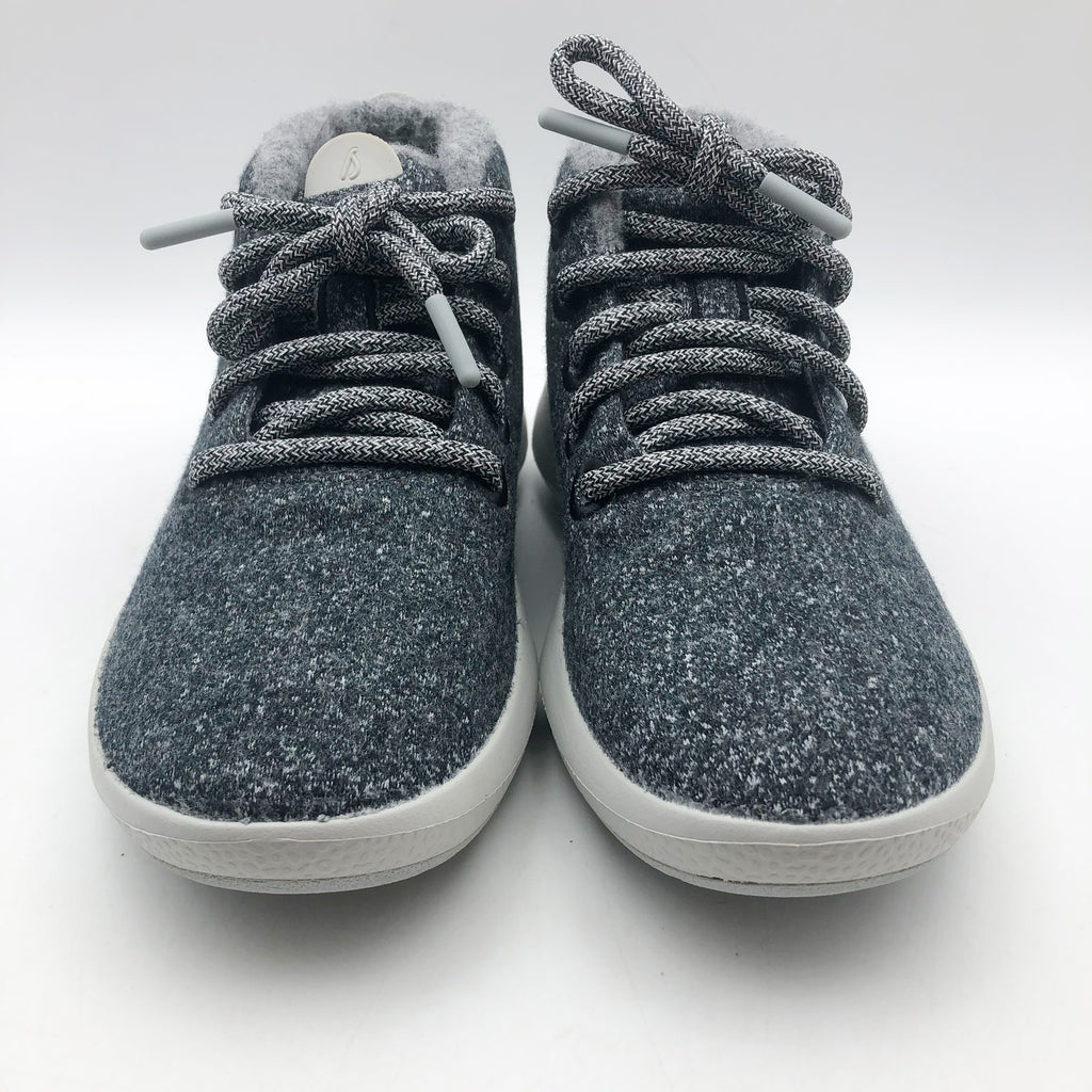 AllBirds Womens Runner-up Mizzle High Top Sneakers US 7 EU 37 Grey Wool NIB