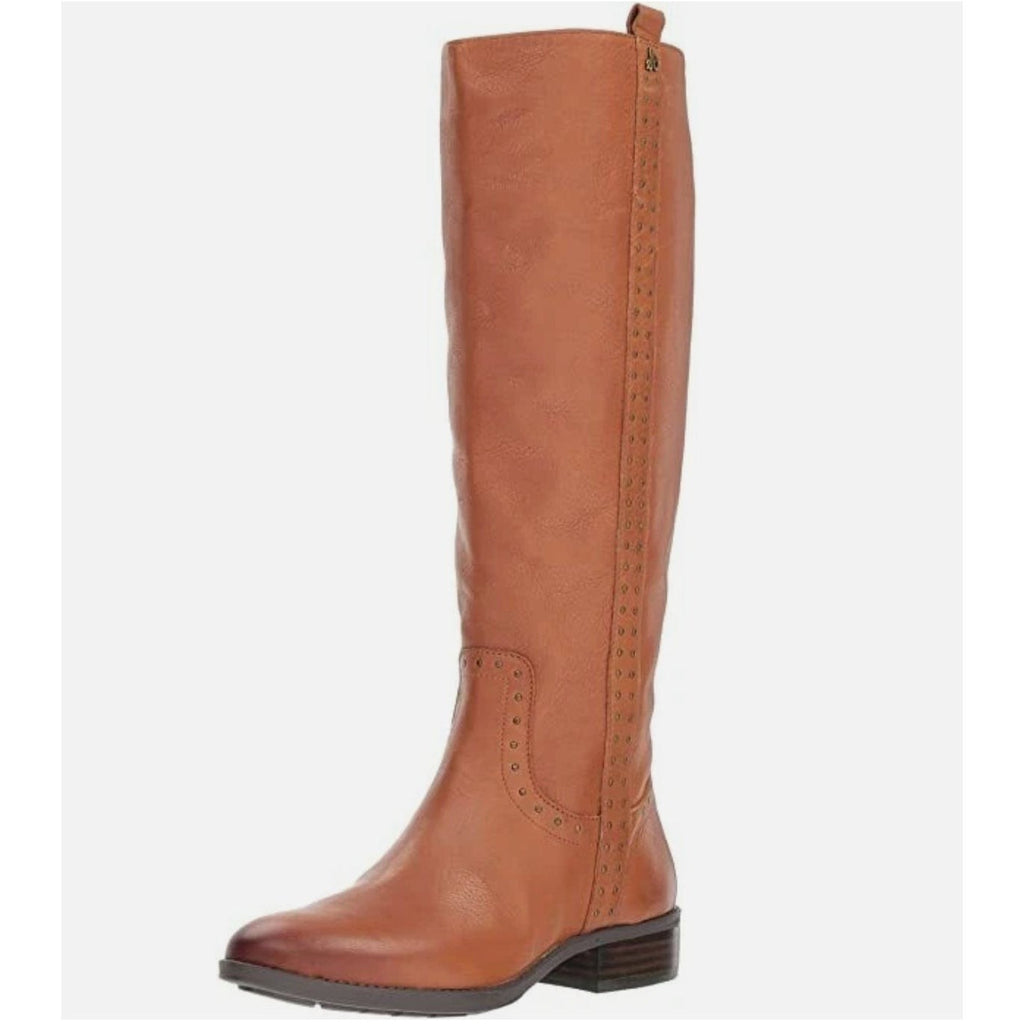 Sam Edelman Womens Prina Knee High Boots Size 10.5 EU 40.5 Whiskey Brown NWOB