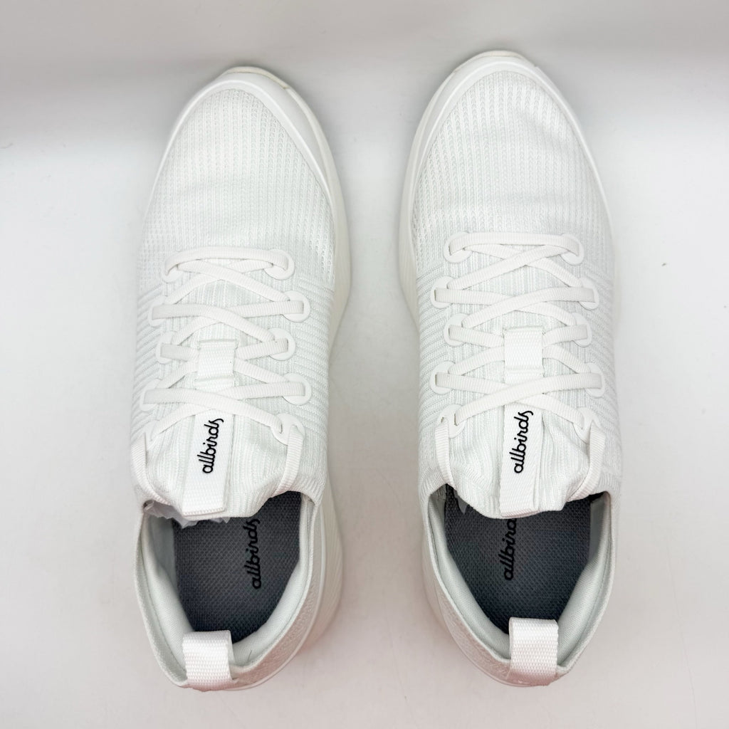 AllBirds Mens Tree Glider Athletic Shoes Size 9.5 EU 42.5 White Sneakers NIB