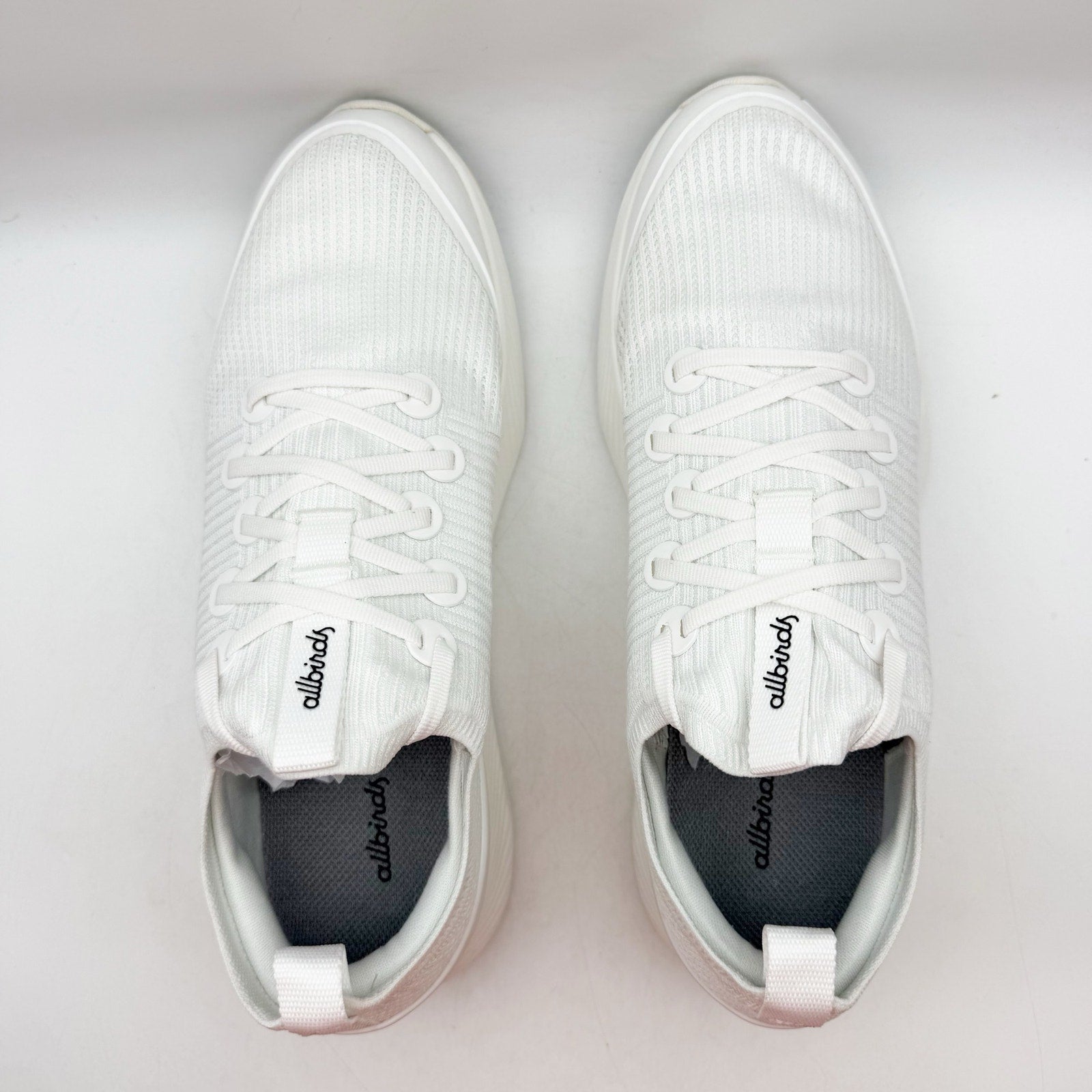 AllBirds Mens Tree Glider Athletic Shoes Size 9.5 EU 42.5 White Sneakers NIB