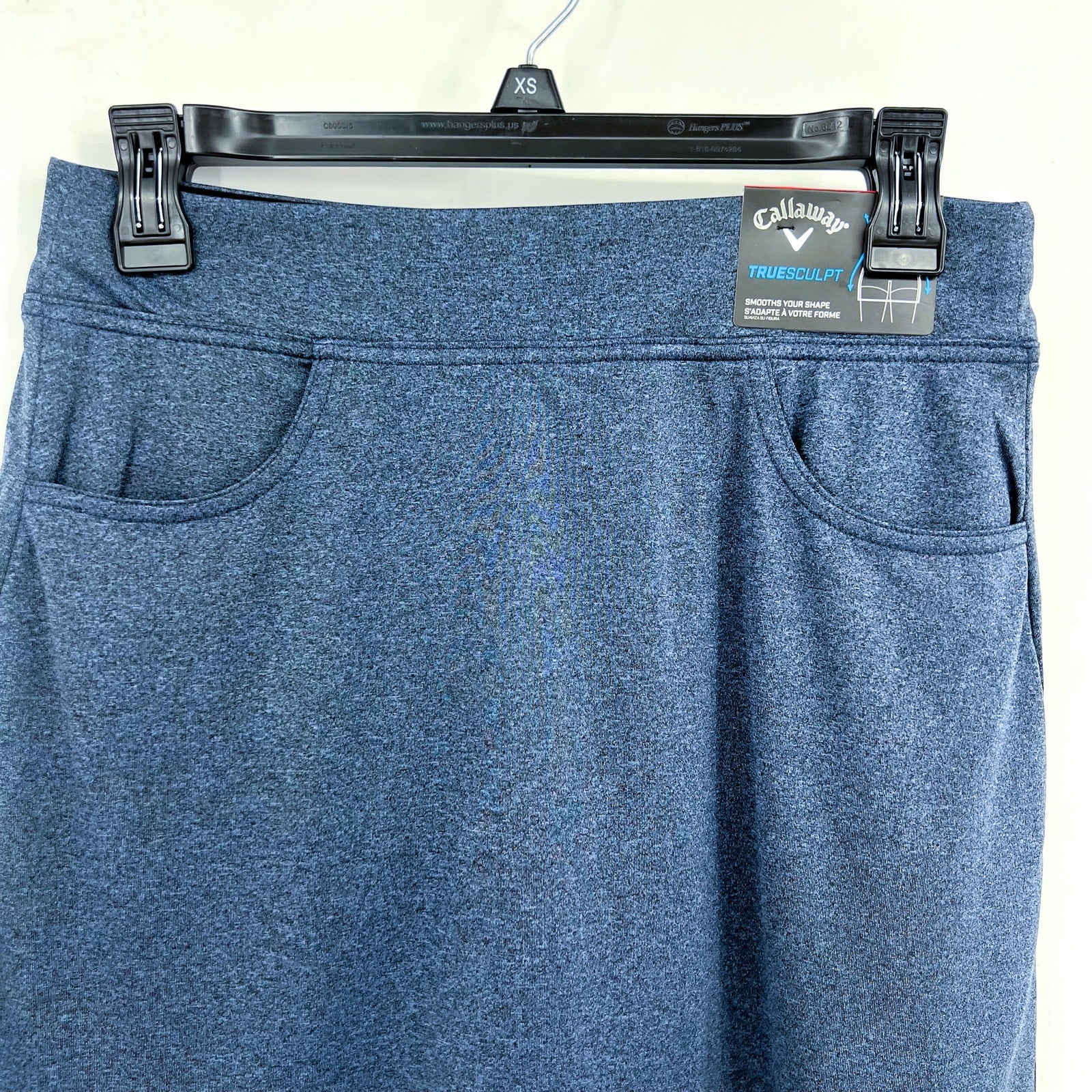 CALLAWAY Women's TrueSculpt Golf Skort Small Blue Heather Navy NWT