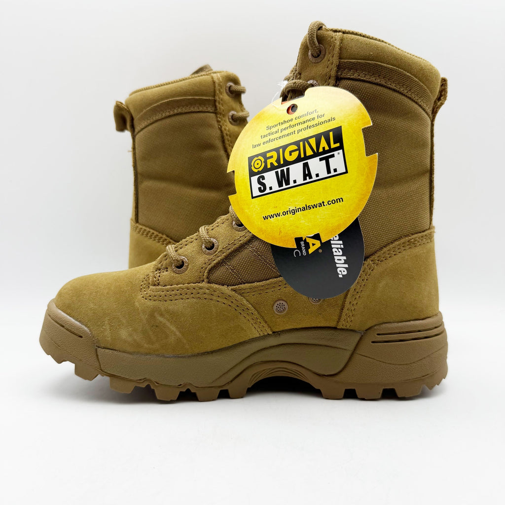 Original S.W.A.T. Womens Classic 9" Combat Boots Size 5 Tan SR Cordura NIB