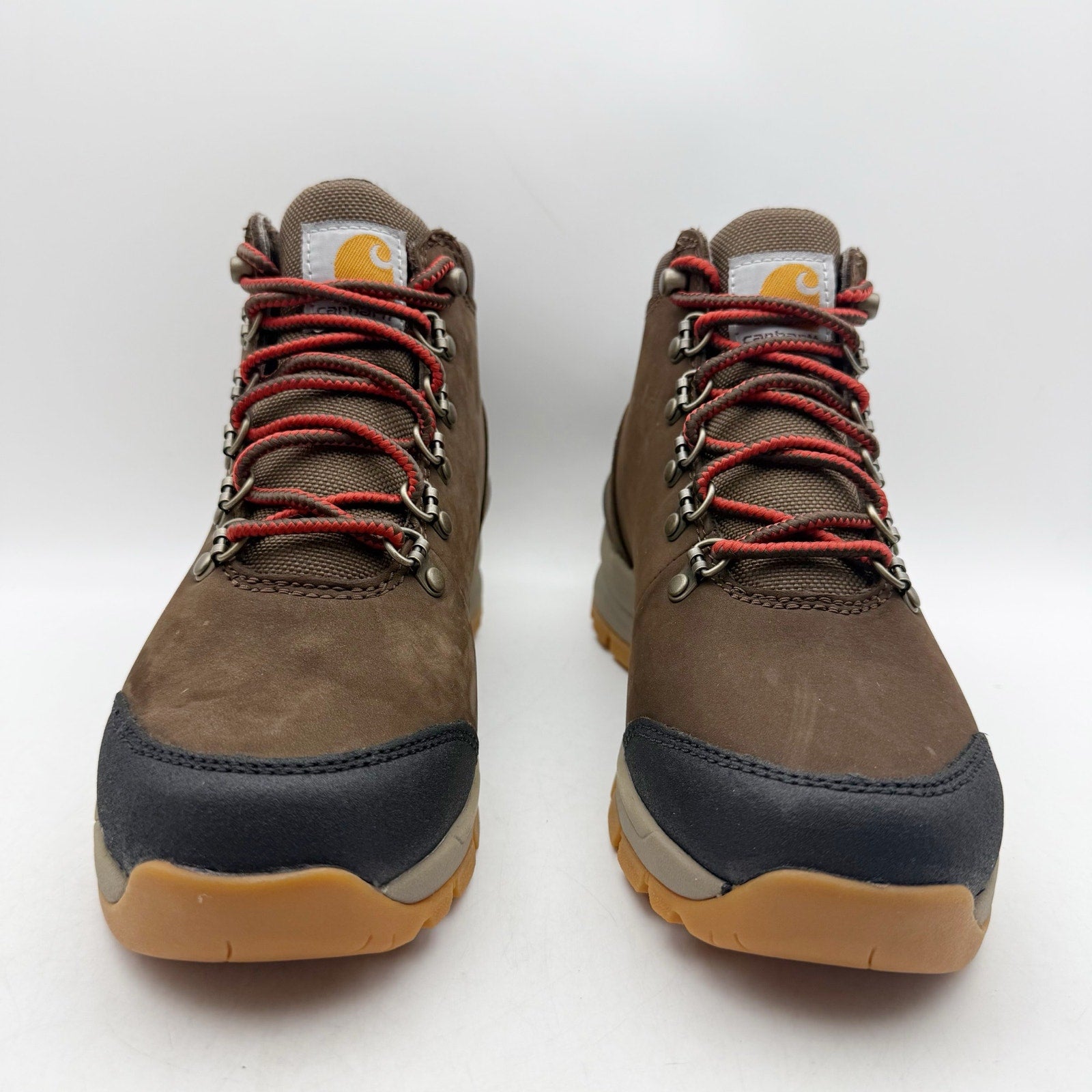 Carhartt Womens Gilmore Work Hiking Boots US 6 Brown Leather Waterproof SR NWOB