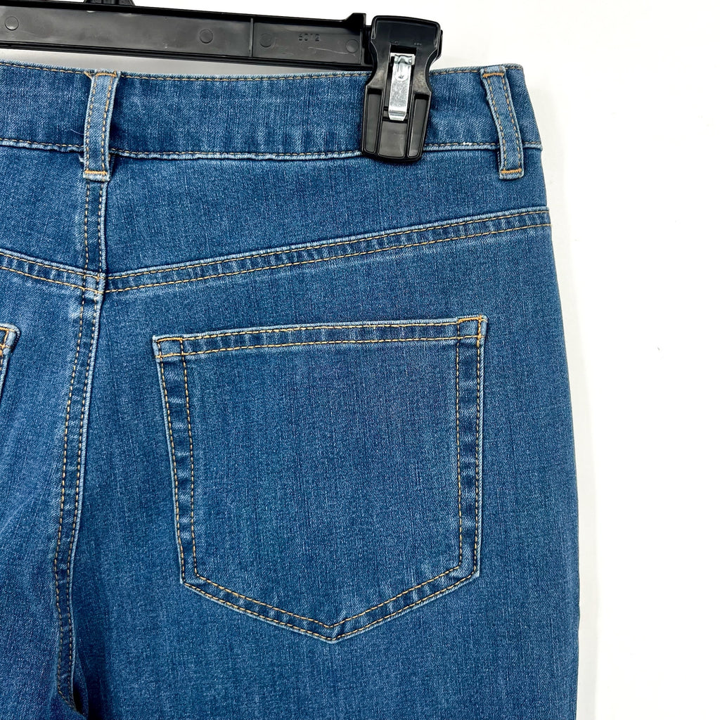 COMMANDO Women's Do It All Denim Skinny Jeans Large 12-14 Blue Light Indigo NWT