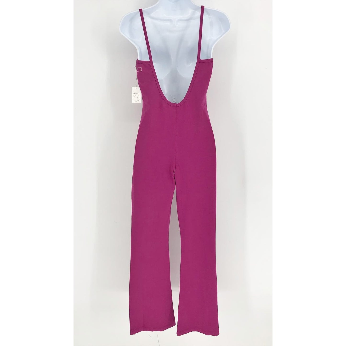 LACAUSA Womens Flow Prana Unitard XS Pink Dragon Fruit