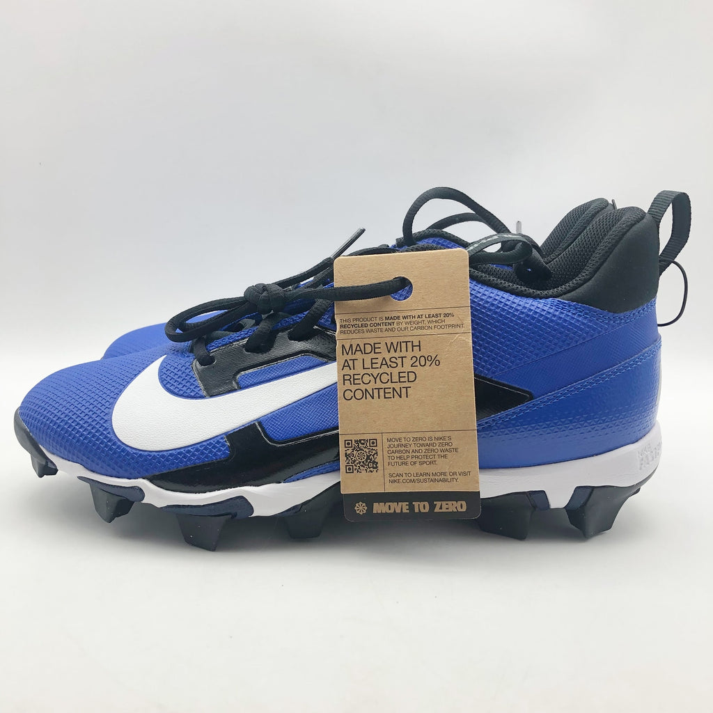 Nike Men's Alpha Menace 4 Shark Football Cleats Size 13 Blue White NWOB