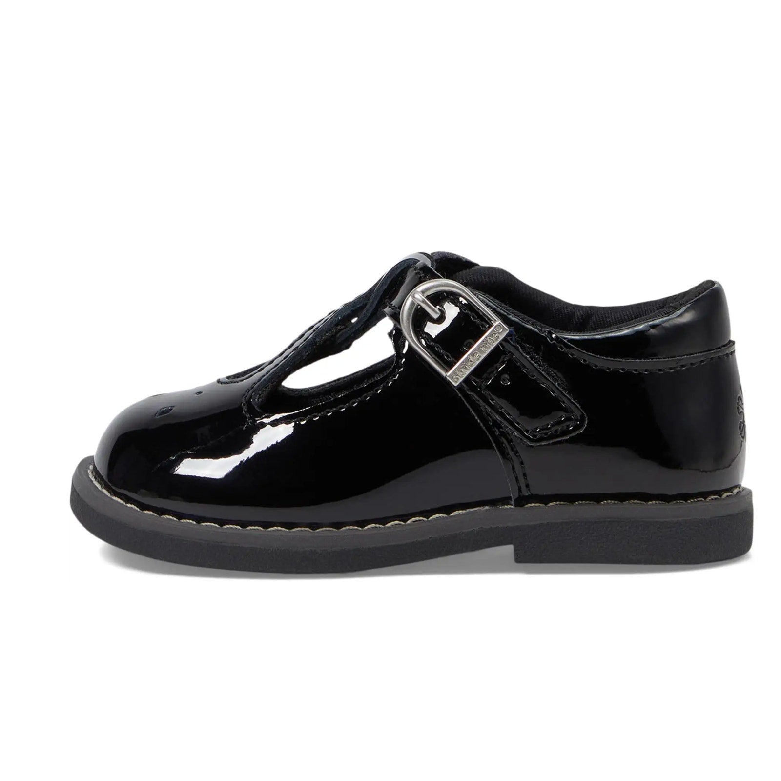 Stride Rite Girls SR Susie Mary Jane Flats Size 1 Shoes Black Patent Leather NIB