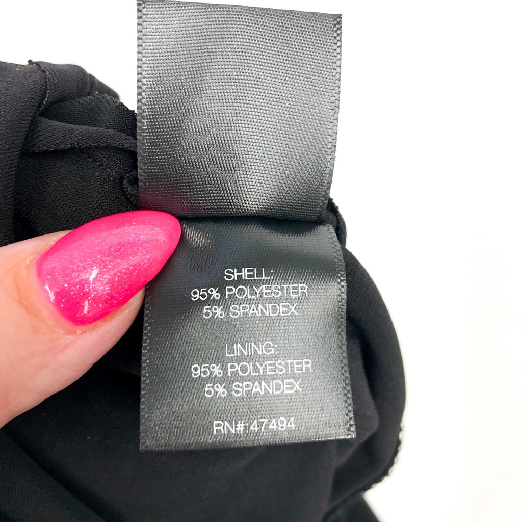 NORMA KAMALI Diana Strapless Ruched Lamé Dress Medium 38 Dark Grey Metallic NWT